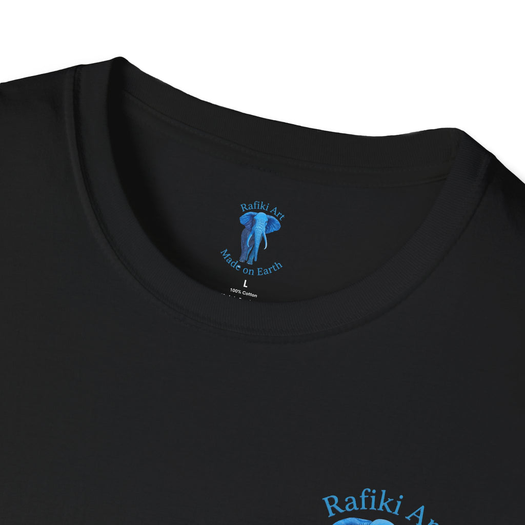 Safari Blue Elephant T-Shirt