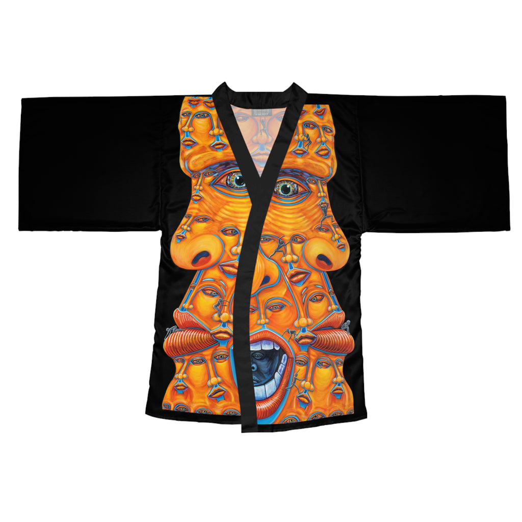 Escape My Mind' Long Sleeve Kimono Robe