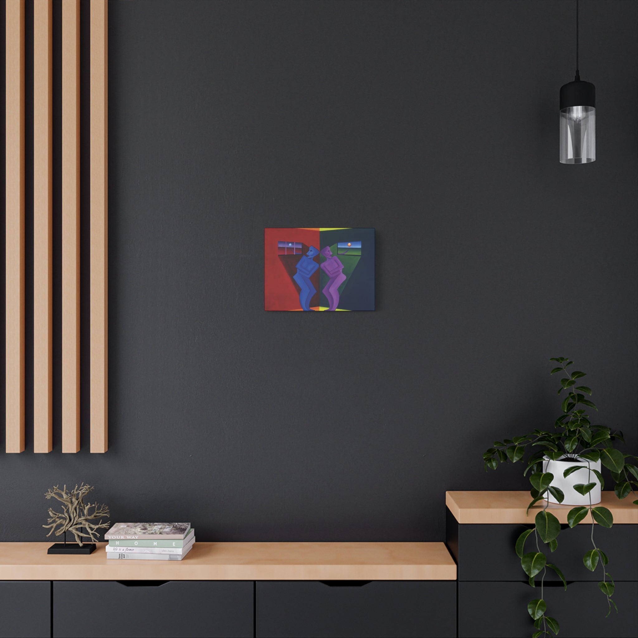 State Of Mind Stretched Canvas Print