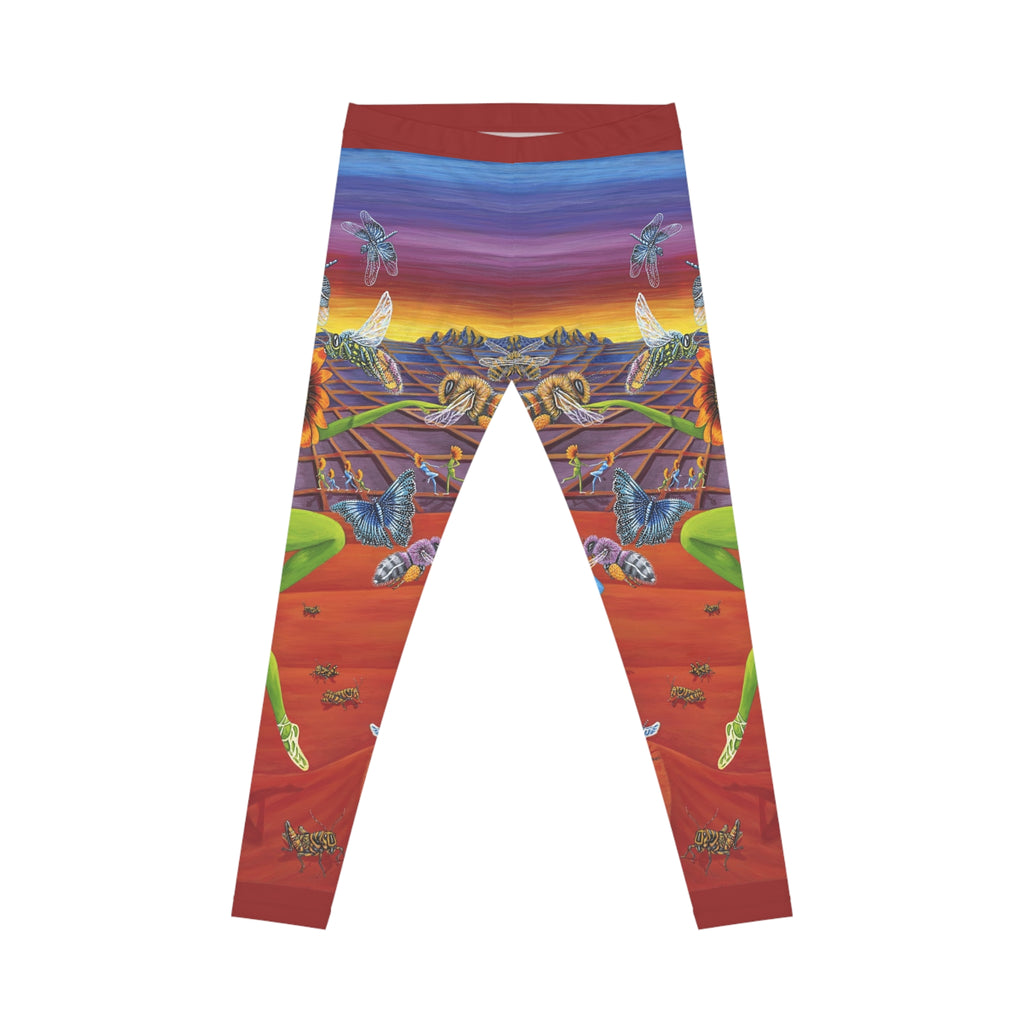 Honey bee Yoga Leggings — Women's Casual Leggings