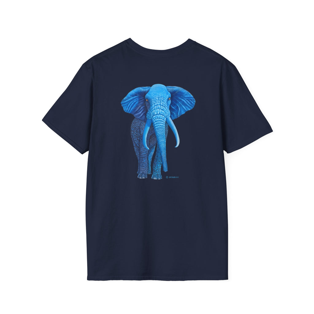 Safari Blue Elephant T-Shirt