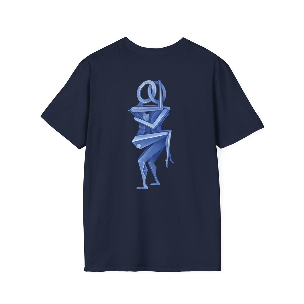 Blue Lovers Art Print T-Shirt