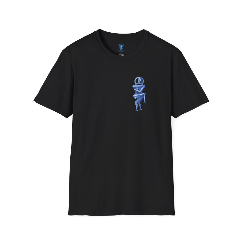 Blue Lovers Art Print T-Shirt