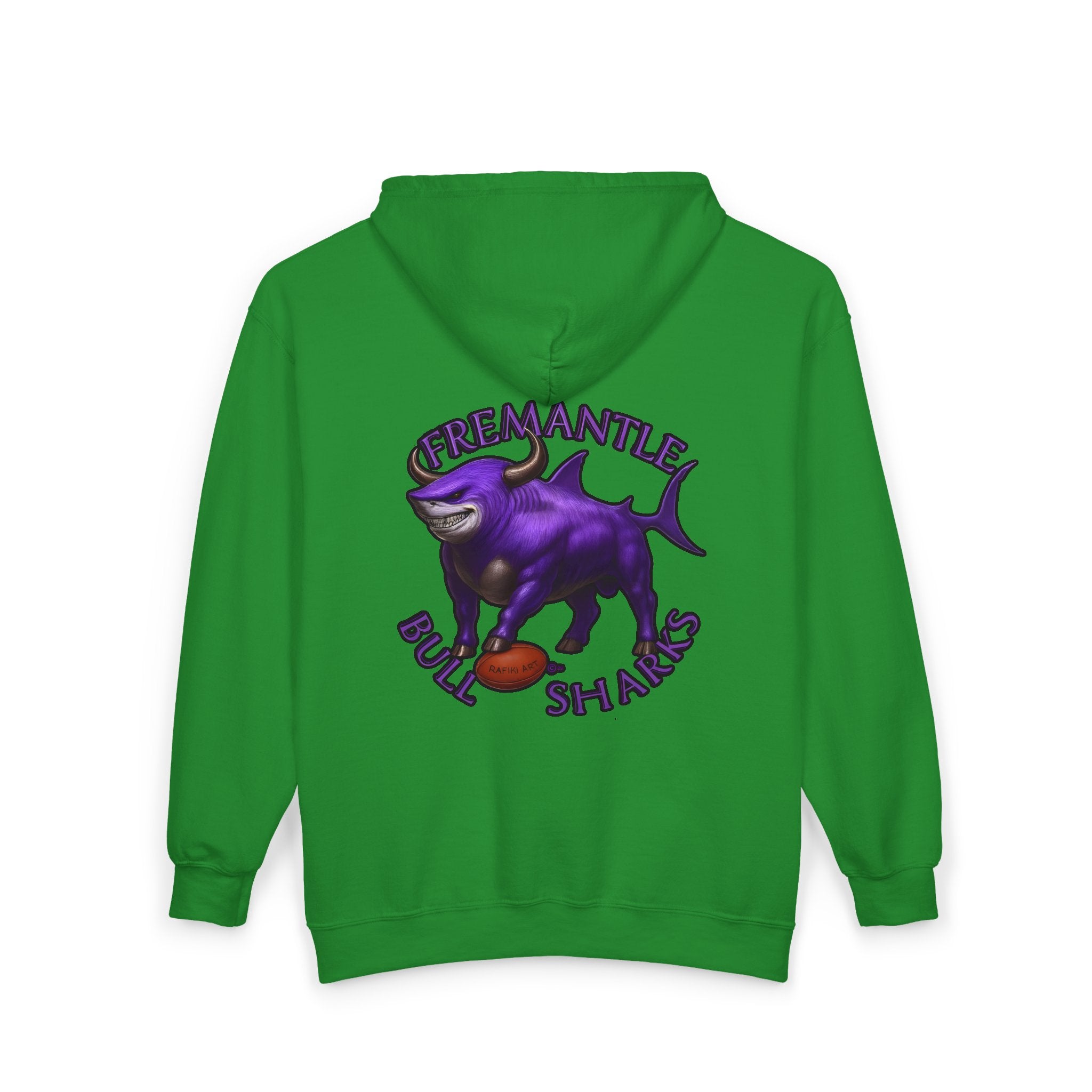 1R. Fremantle Bull Sharks Zip Up Hoodie