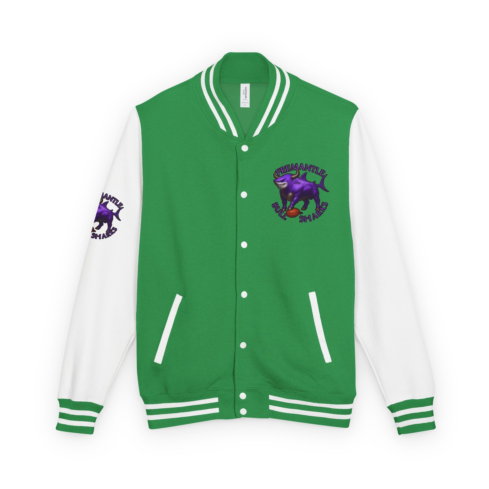 A Fremantle Bull Sharks Letterman Jacket