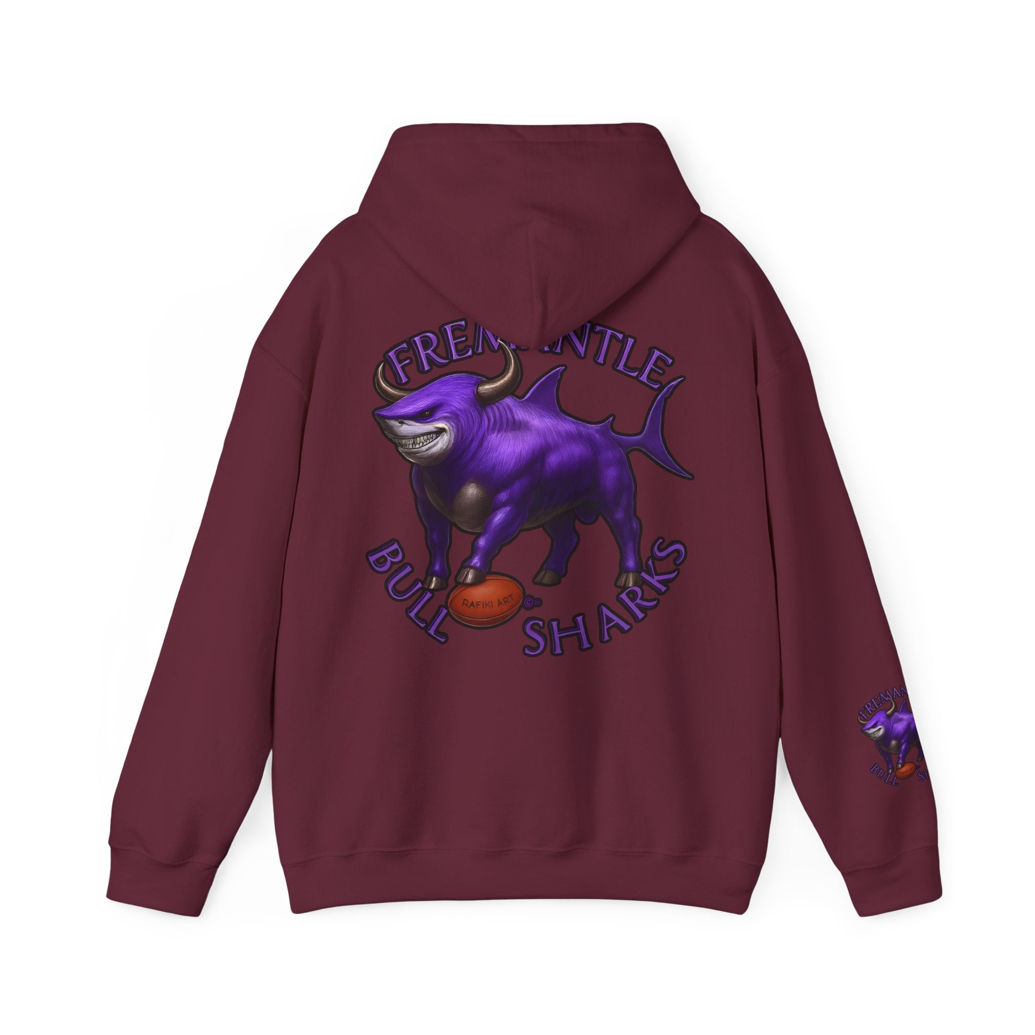 1R.  Fremantle Bull Shark Hoodie