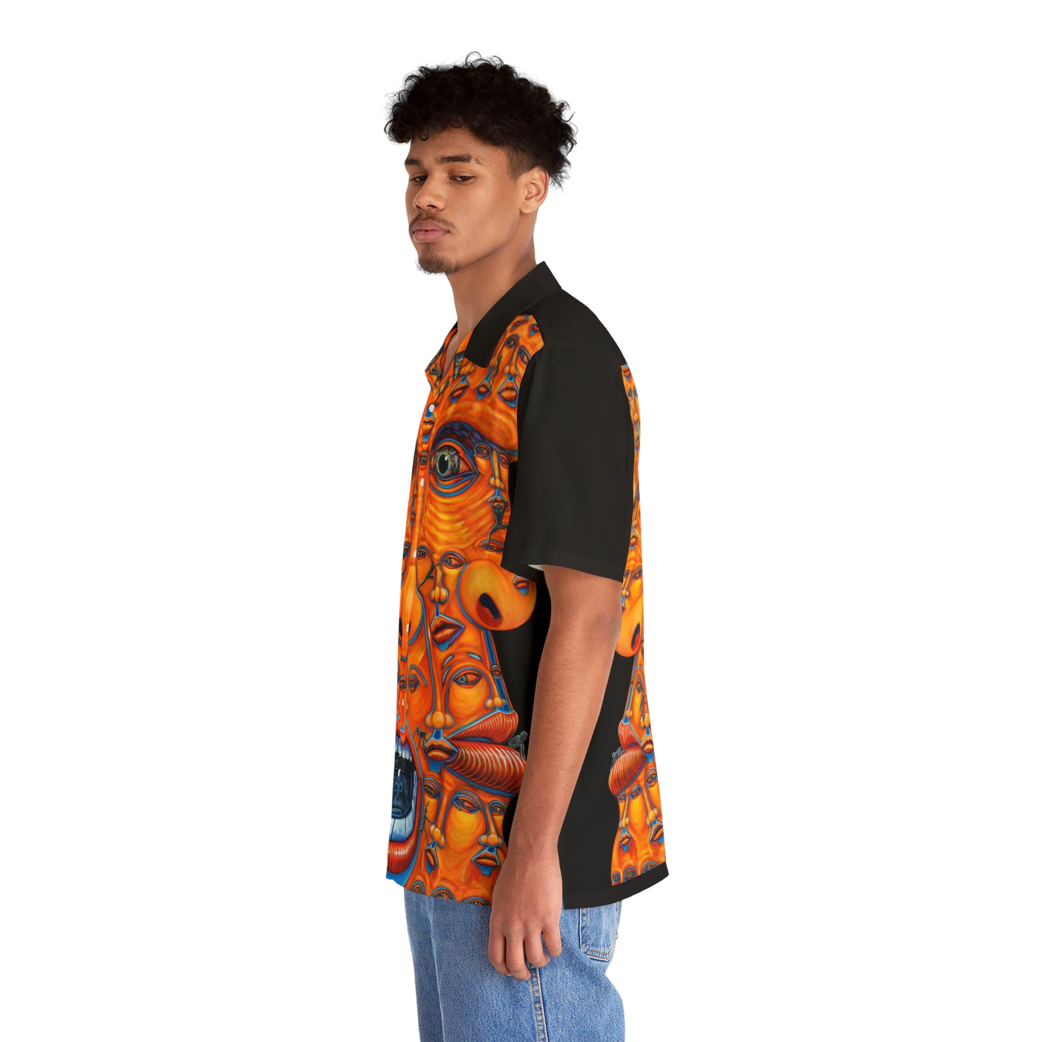 Escape My Mind Hawaiian Shirt — Men's AOP Art Print