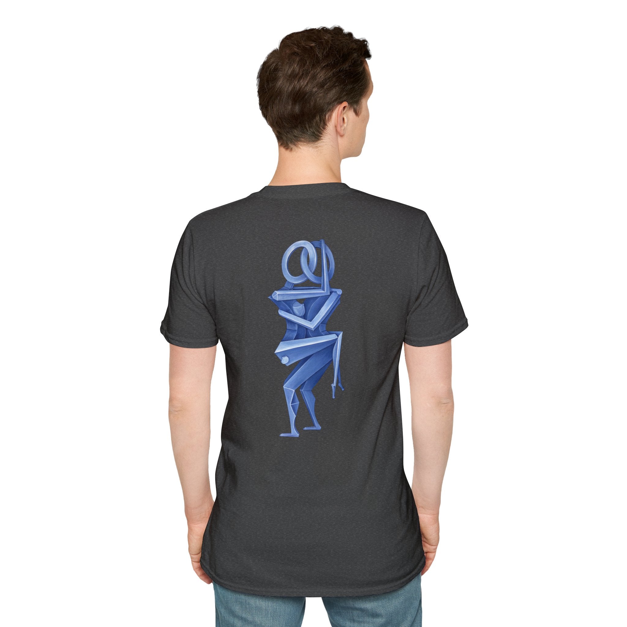 Blue Lovers Art Print T-Shirt