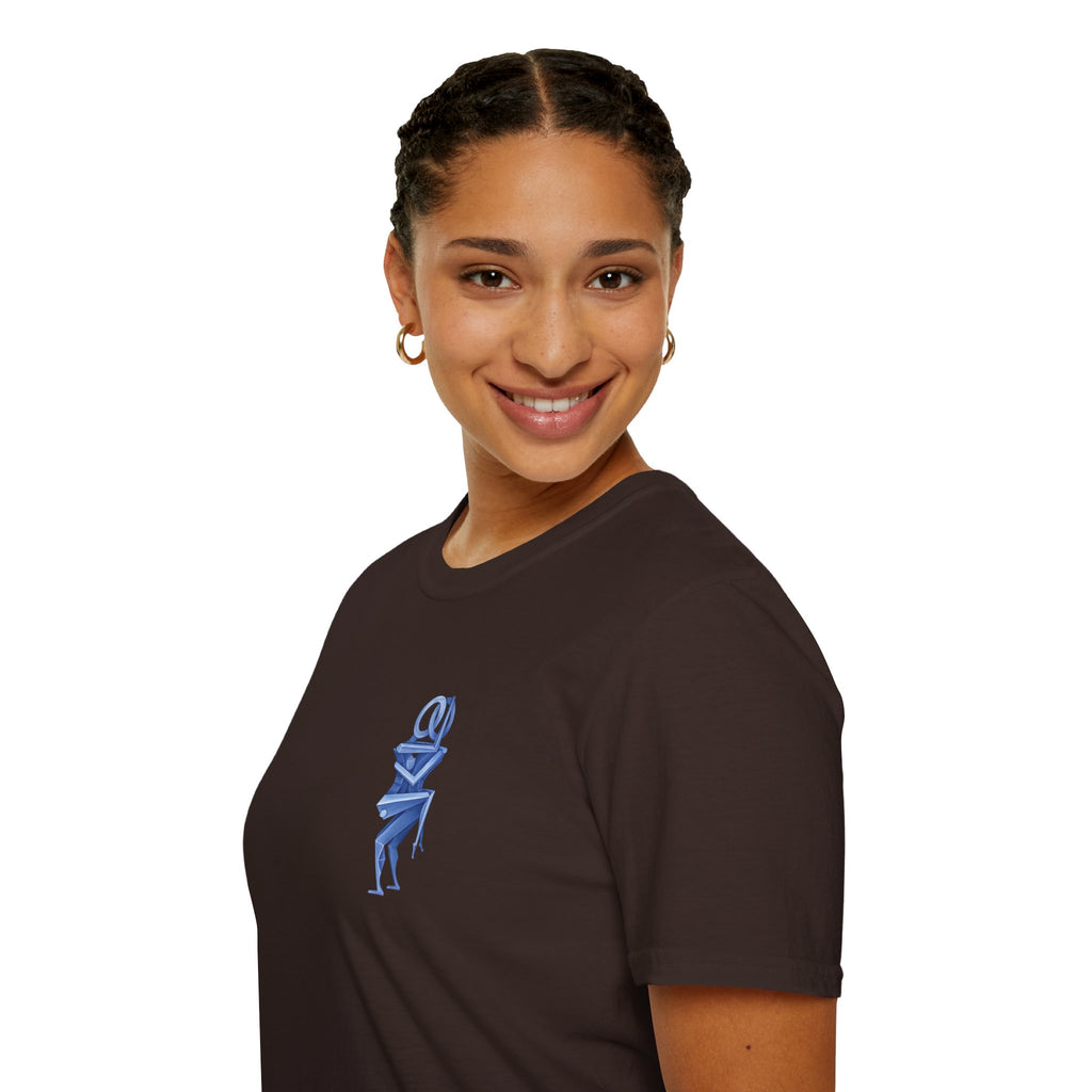 Blue Lovers Art Print T-Shirt