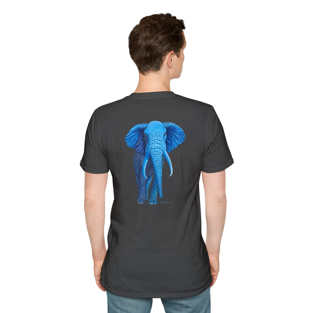 Safari Blue Elephant T-Shirt