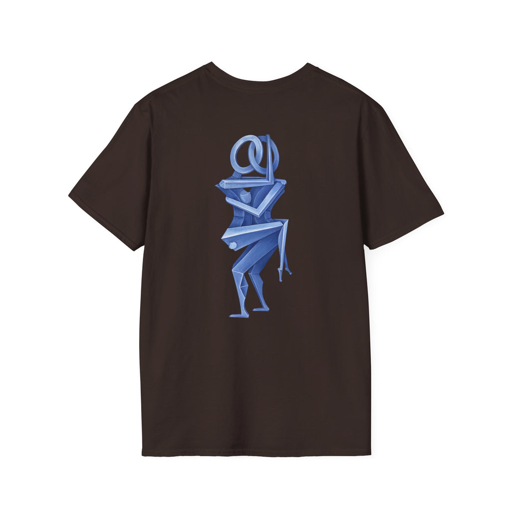 Blue Lovers Art Print T-Shirt