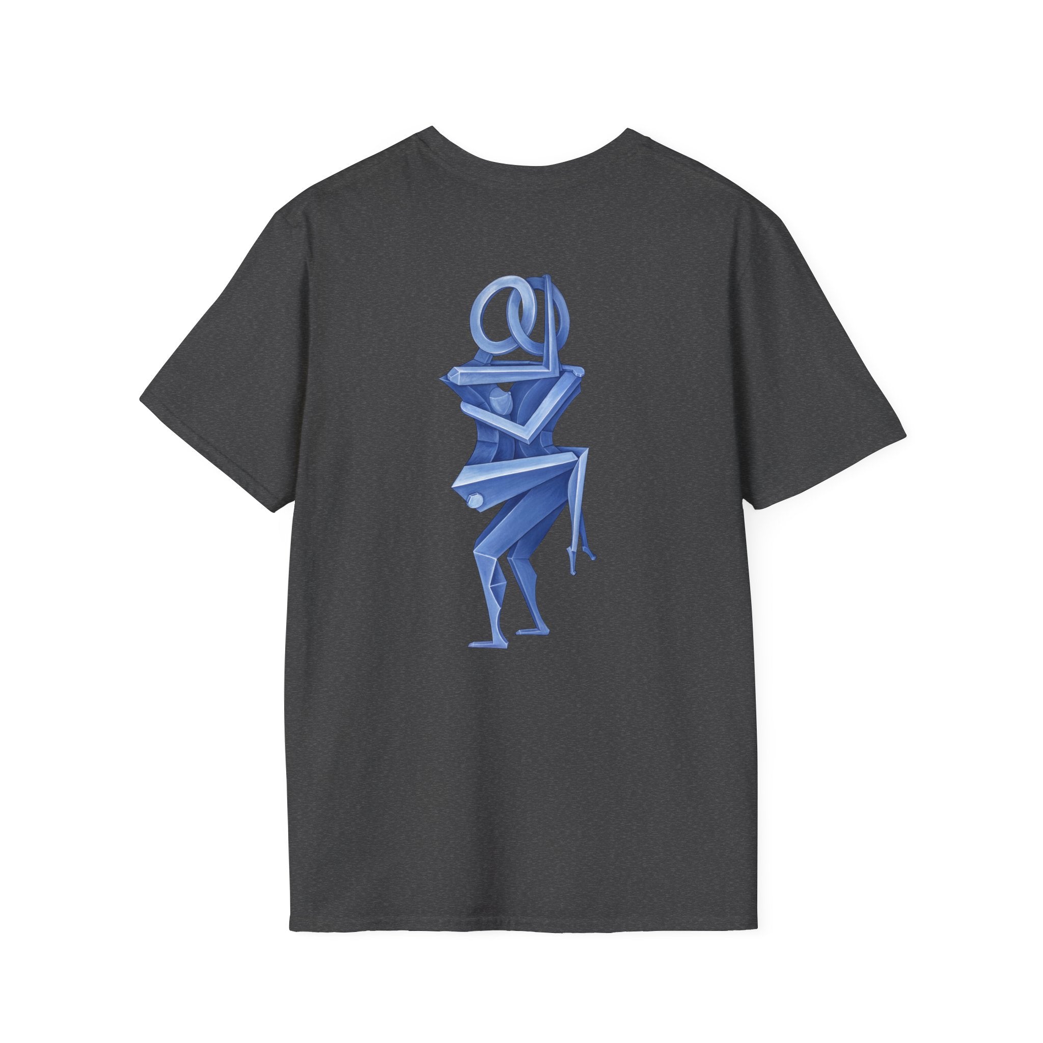 Blue Lovers Art Print T-Shirt