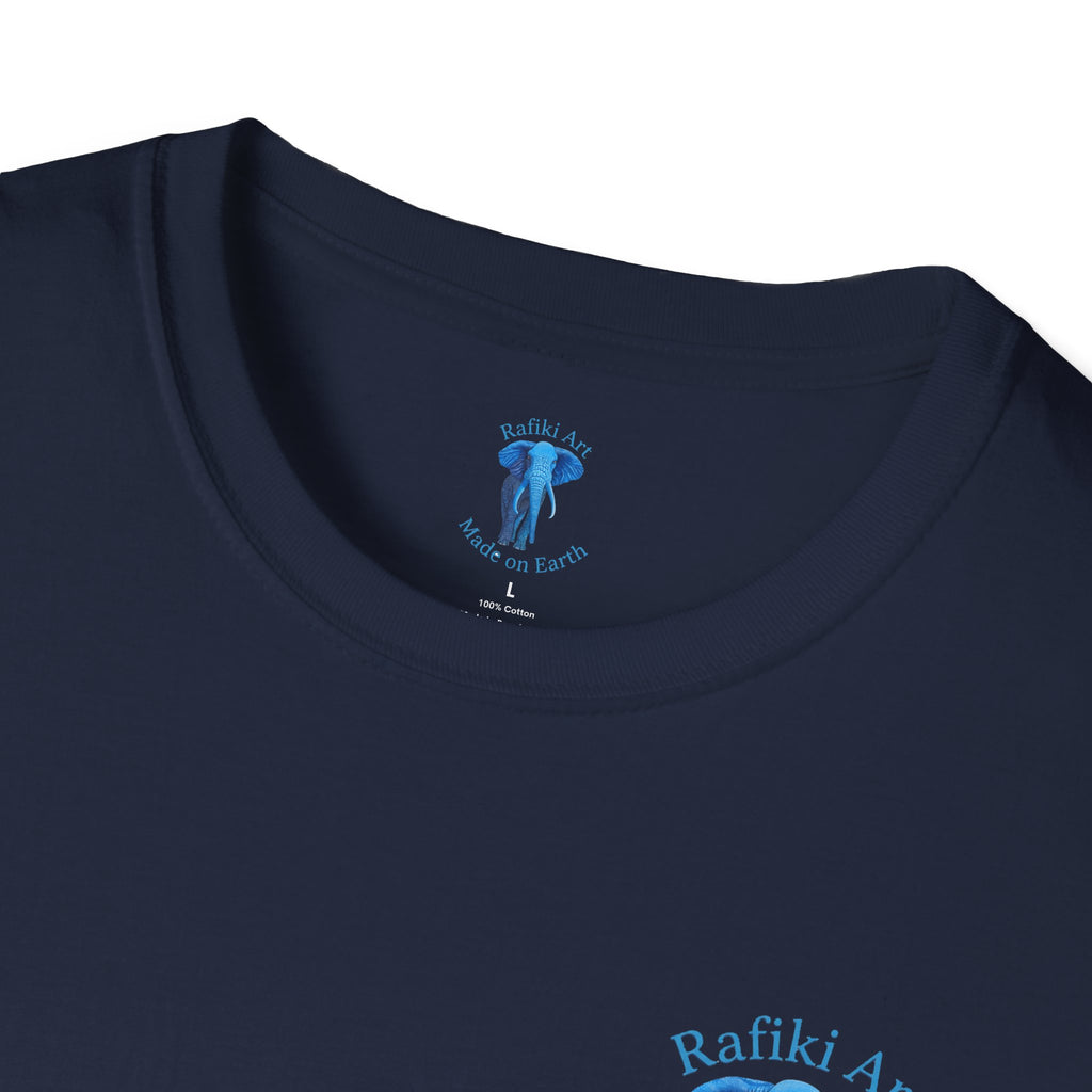 Safari Blue Elephant T-Shirt