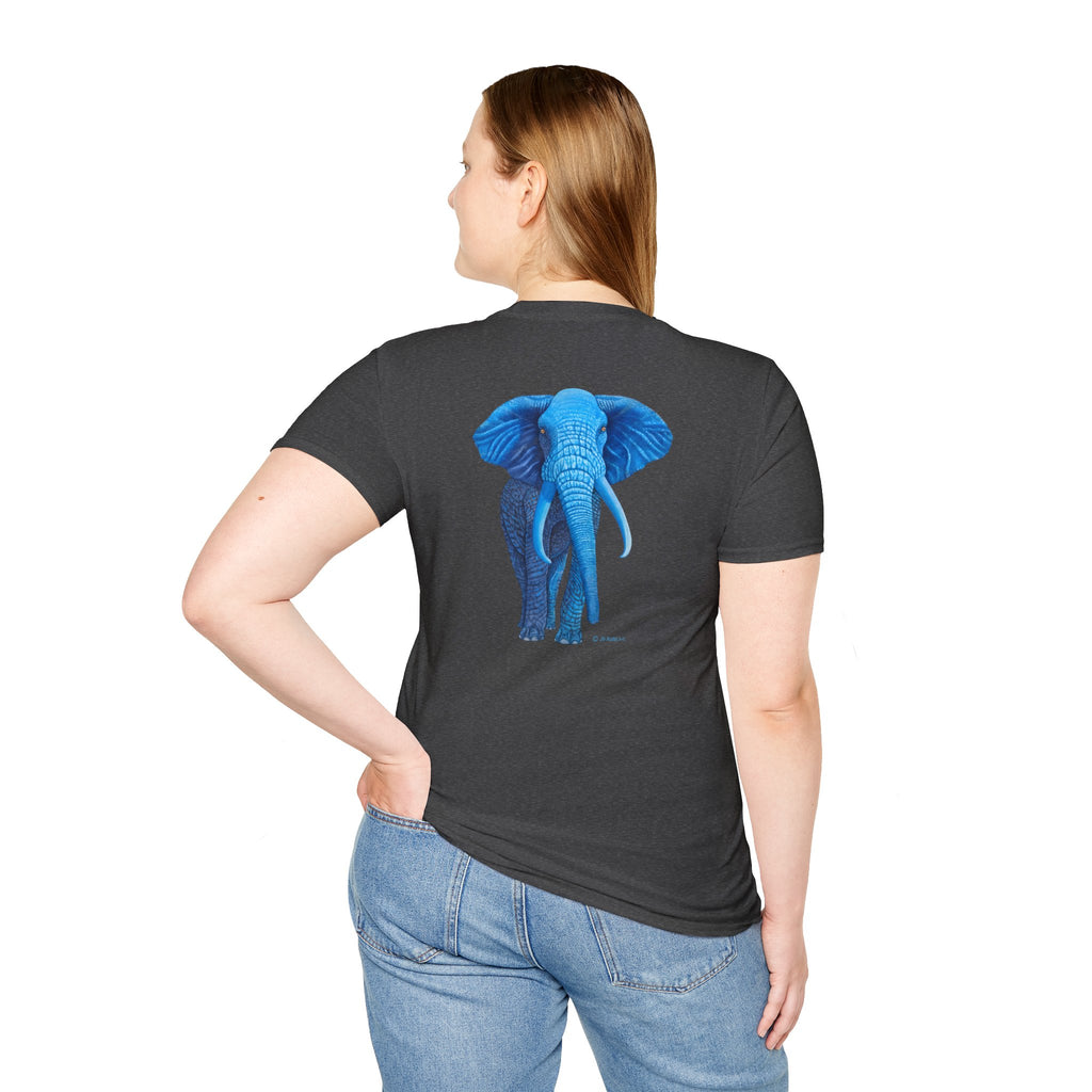 Safari Blue Elephant T-Shirt