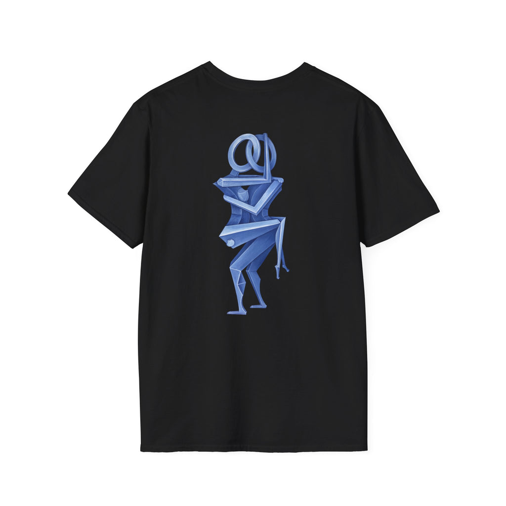Blue Lovers Art Print T-Shirt