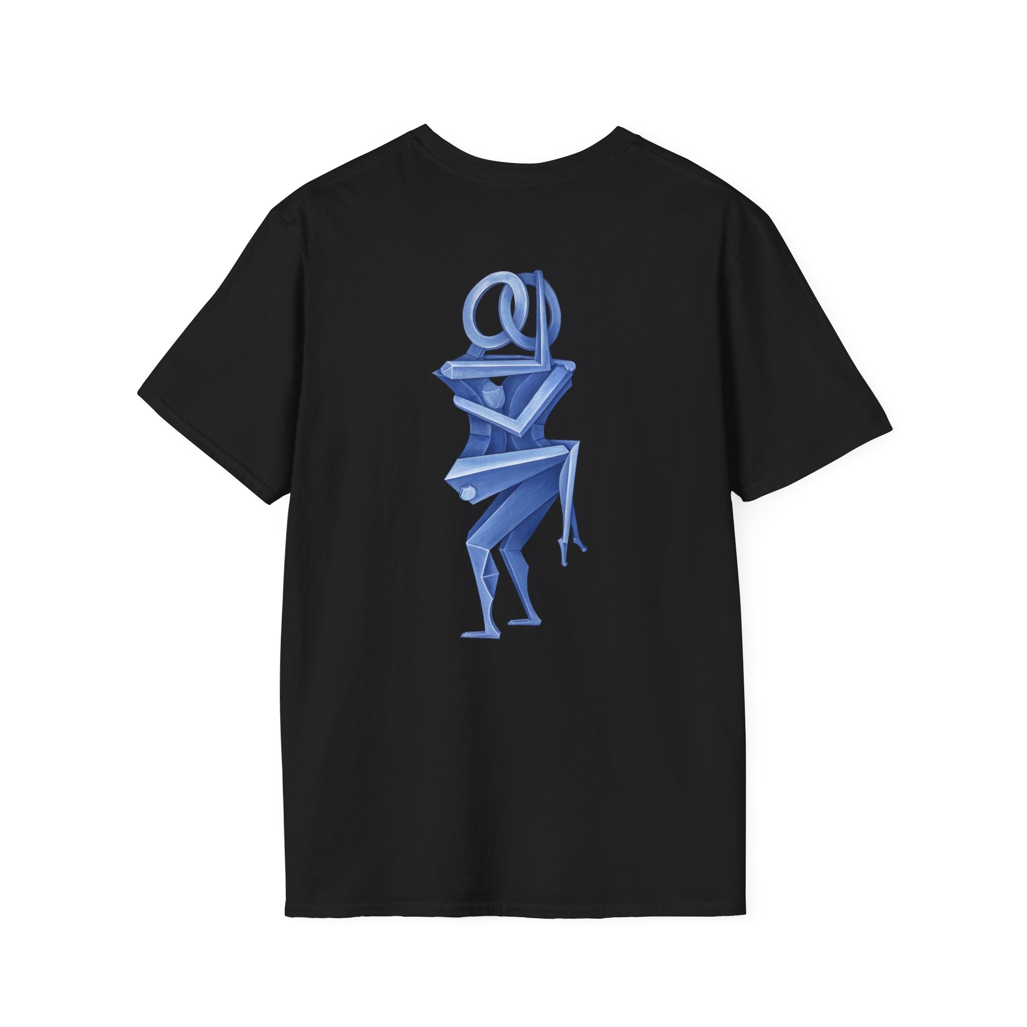 Blue Lovers Art Print T-Shirt