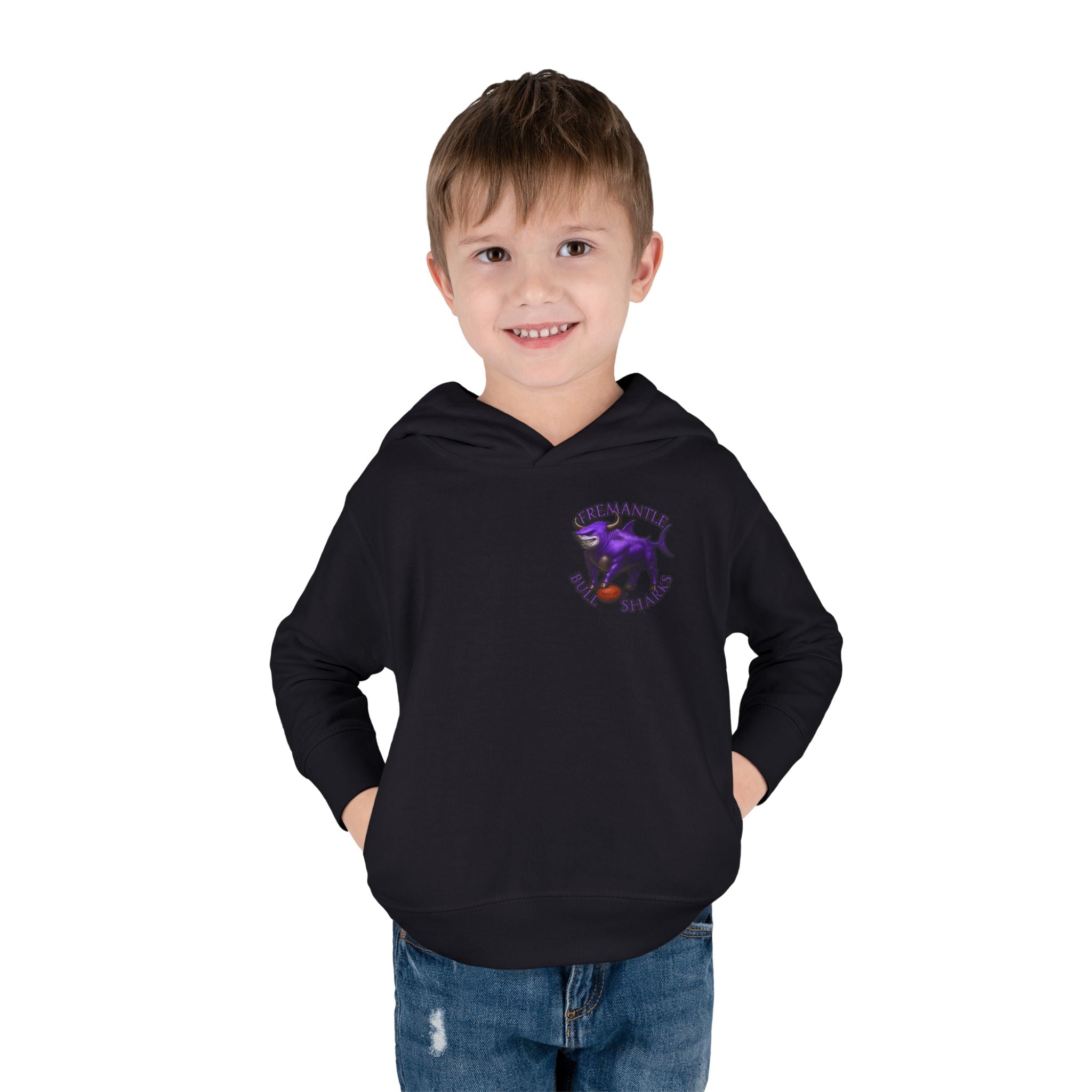 Kids- Toddler. Bull Sharks Hoodie.