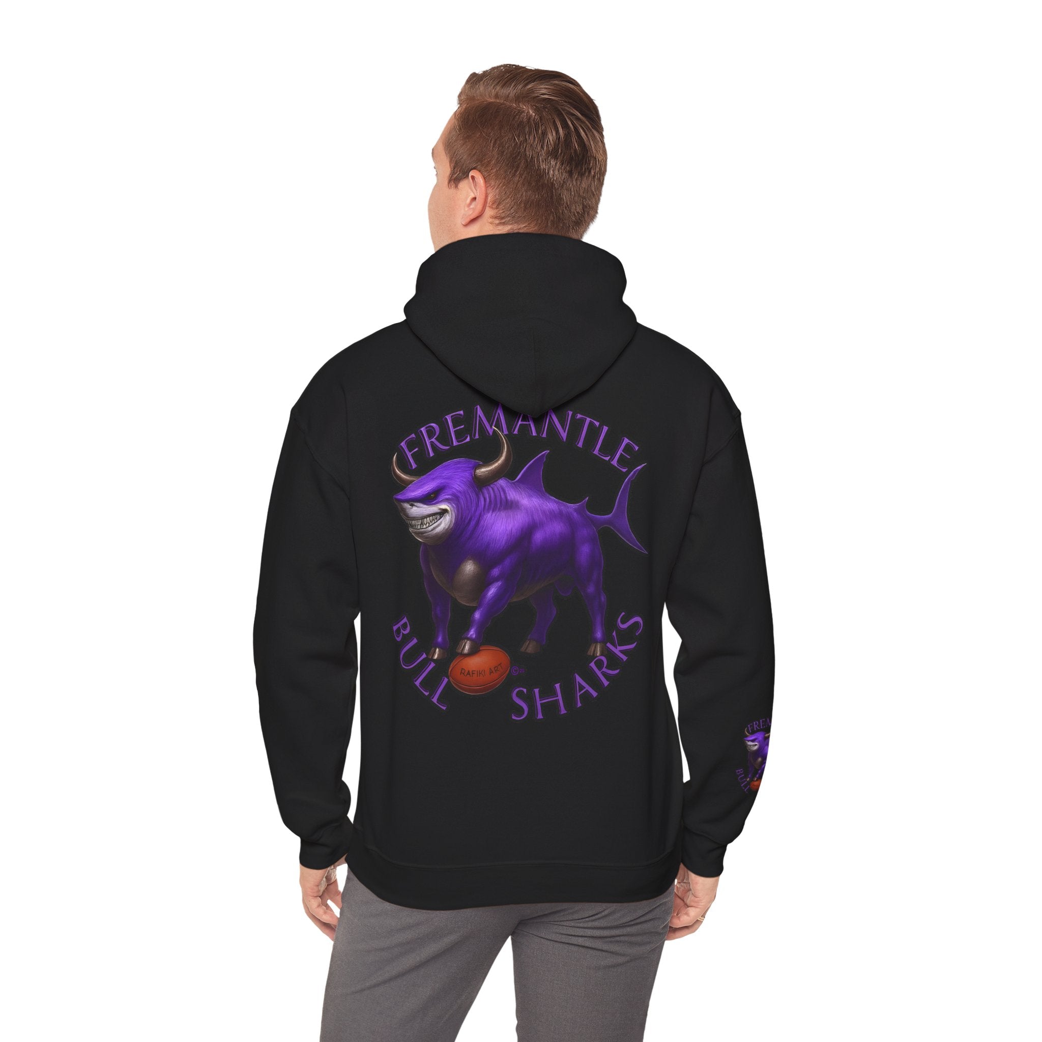 1R.  Fremantle Bull Shark Hoodie