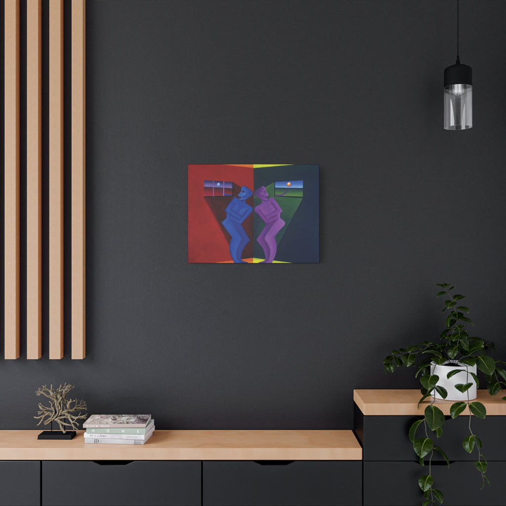 State Of Mind Stretched Canvas Print