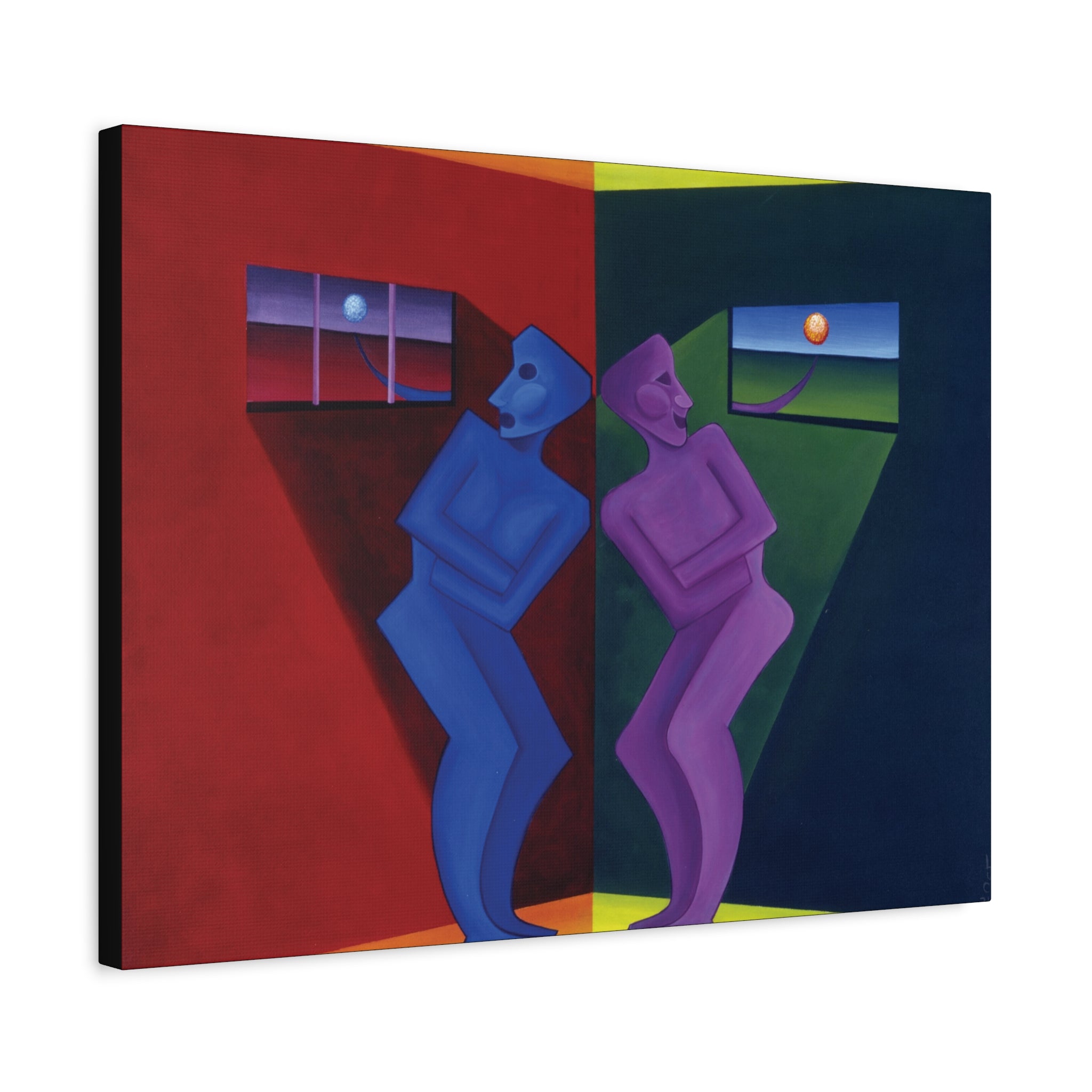 State Of Mind Stretched Canvas Print