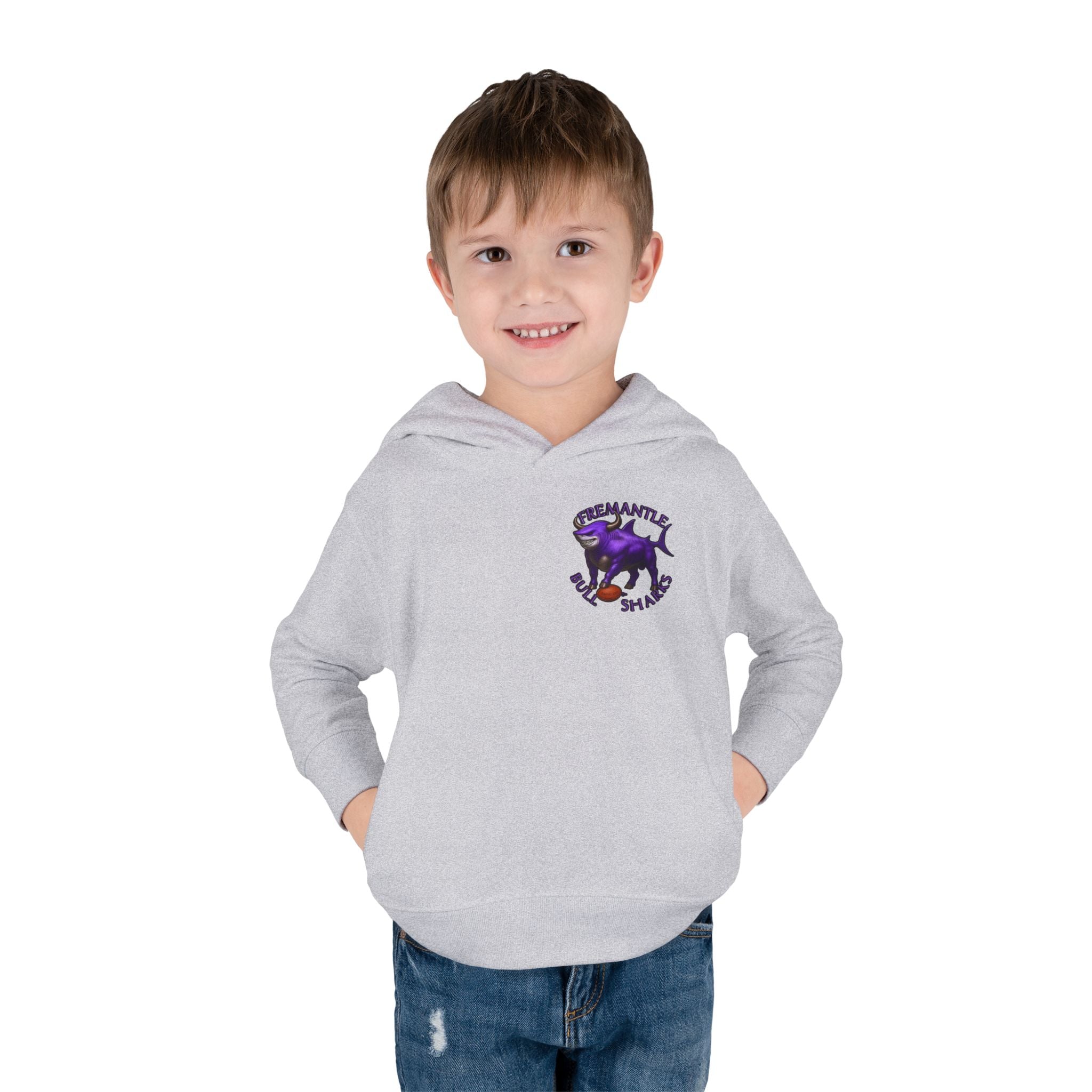 Kids- Toddler. Bull Sharks Hoodie.