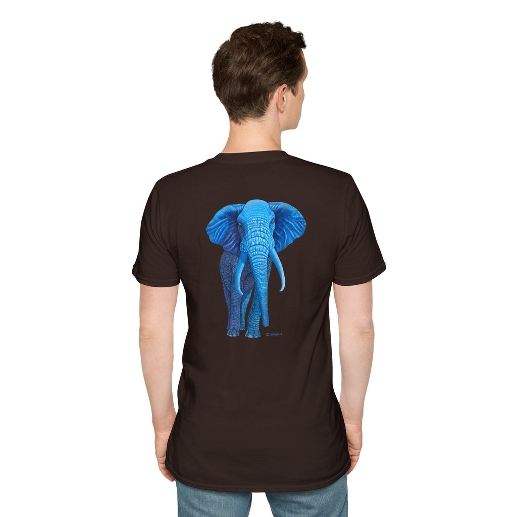 Safari Blue Elephant T-Shirt