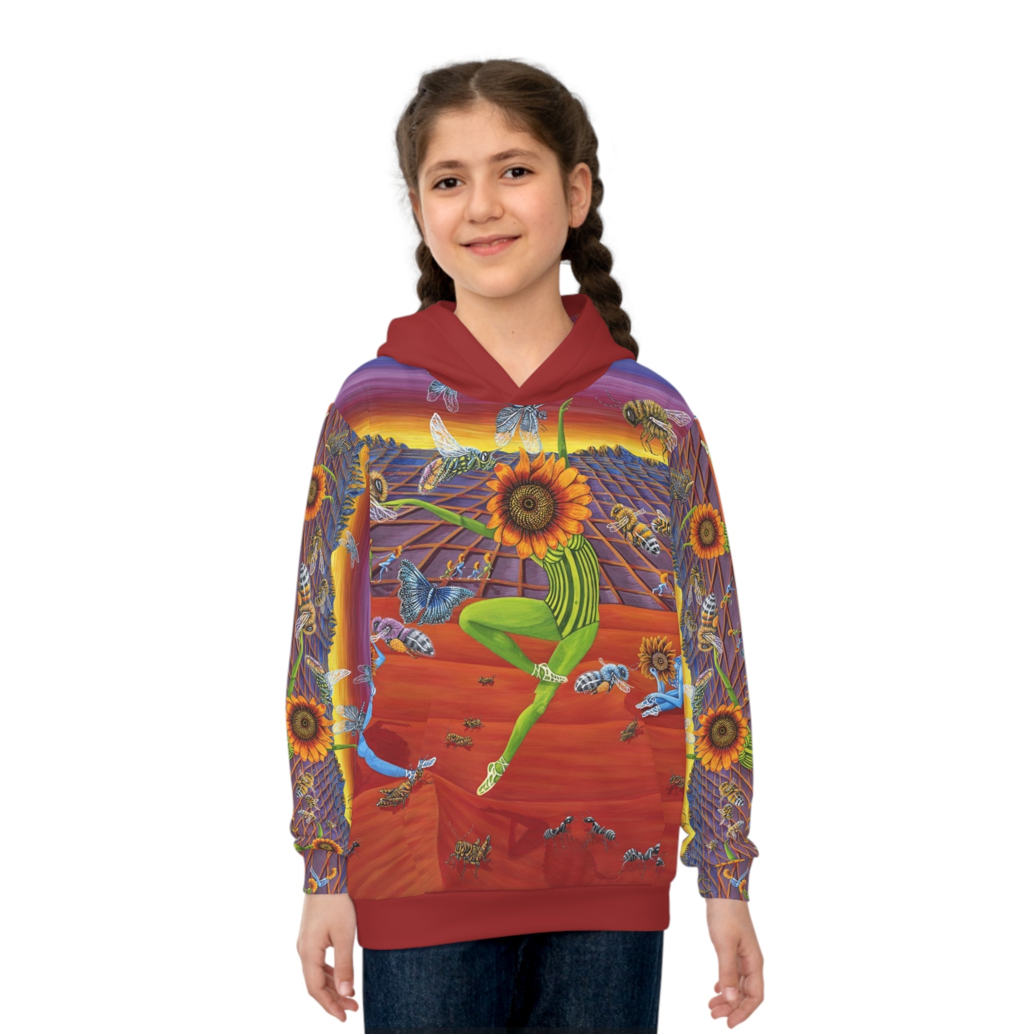Kids Honey and the Bees Hoodie