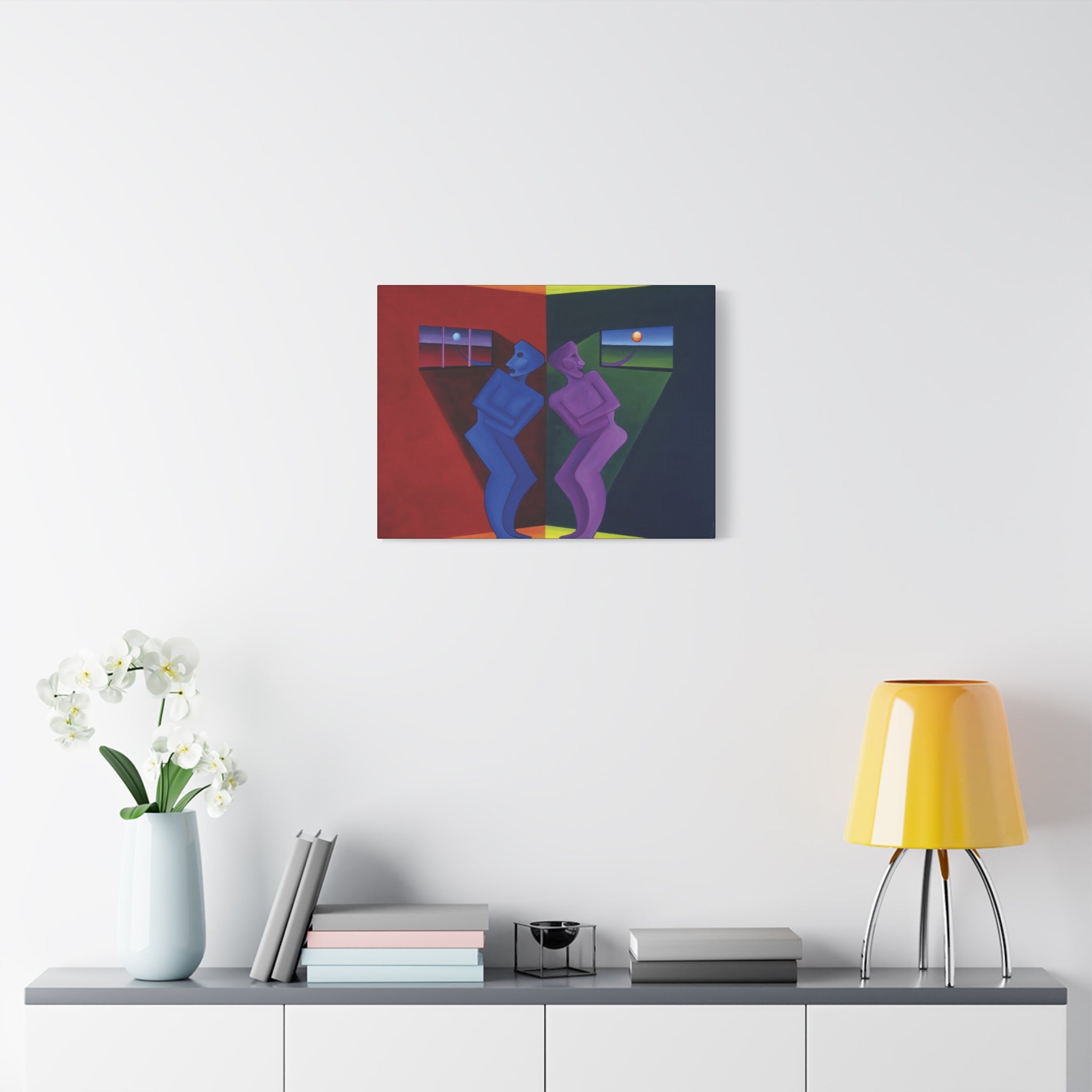 State Of Mind Stretched Canvas Print