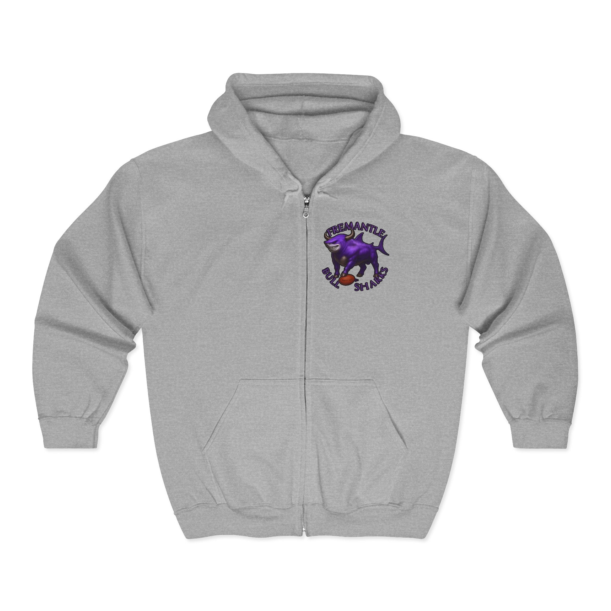 Fremantle Bull Sharks Zip Up Hoodie