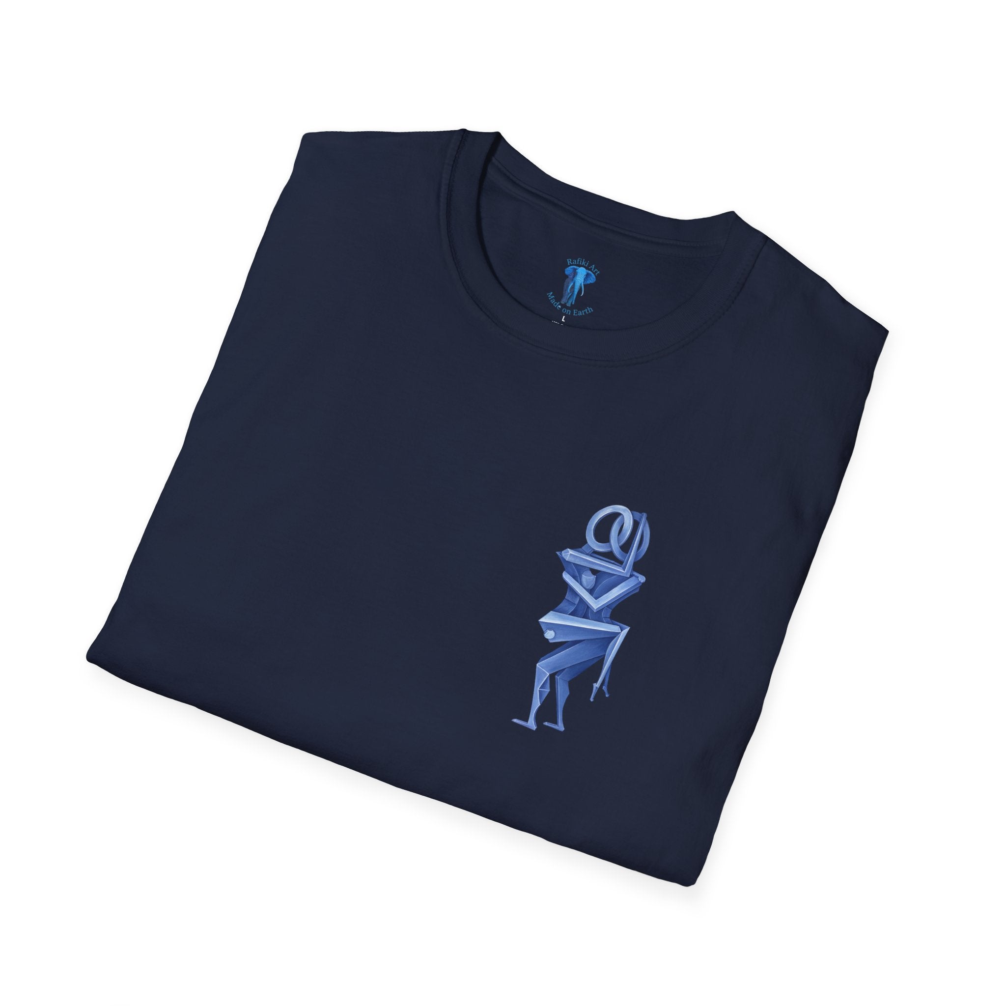 1C. Blue Lovers Art Print T-Shirt