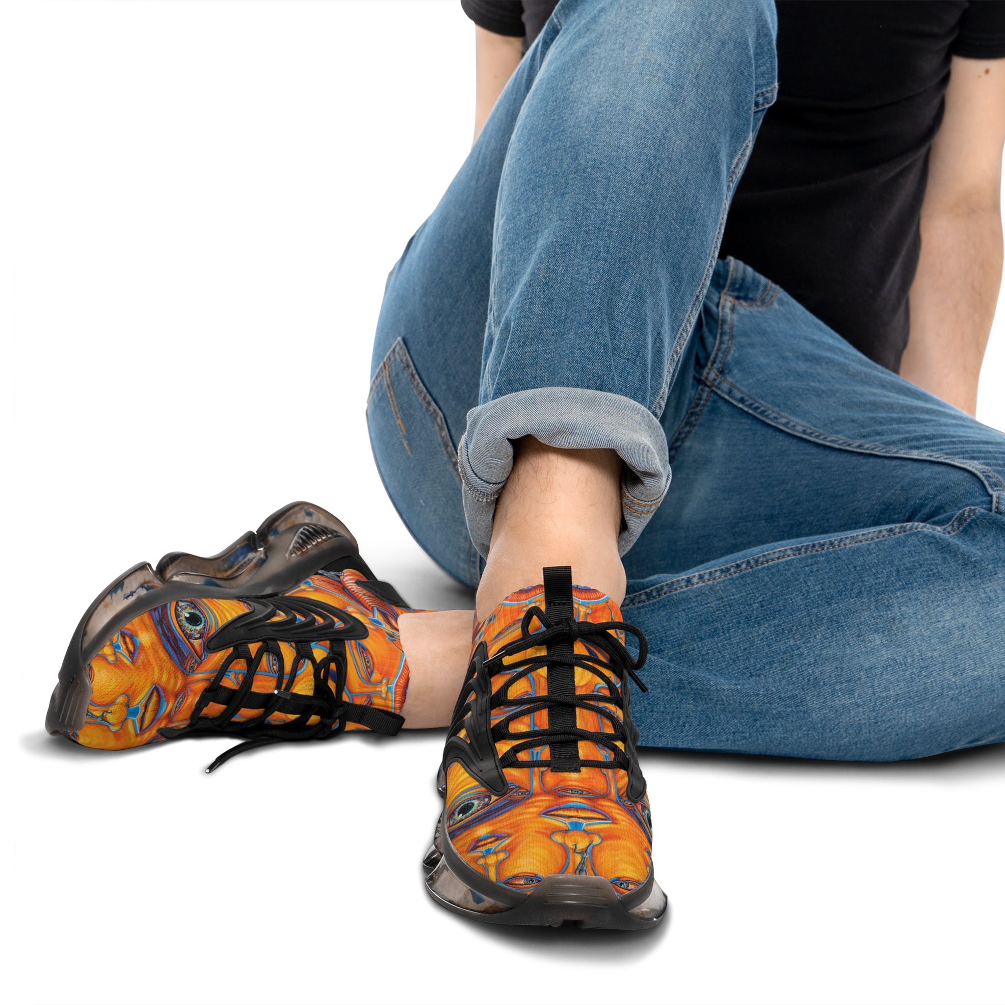Surreal Escape 'My Mind' Men's Mesh Sneakers