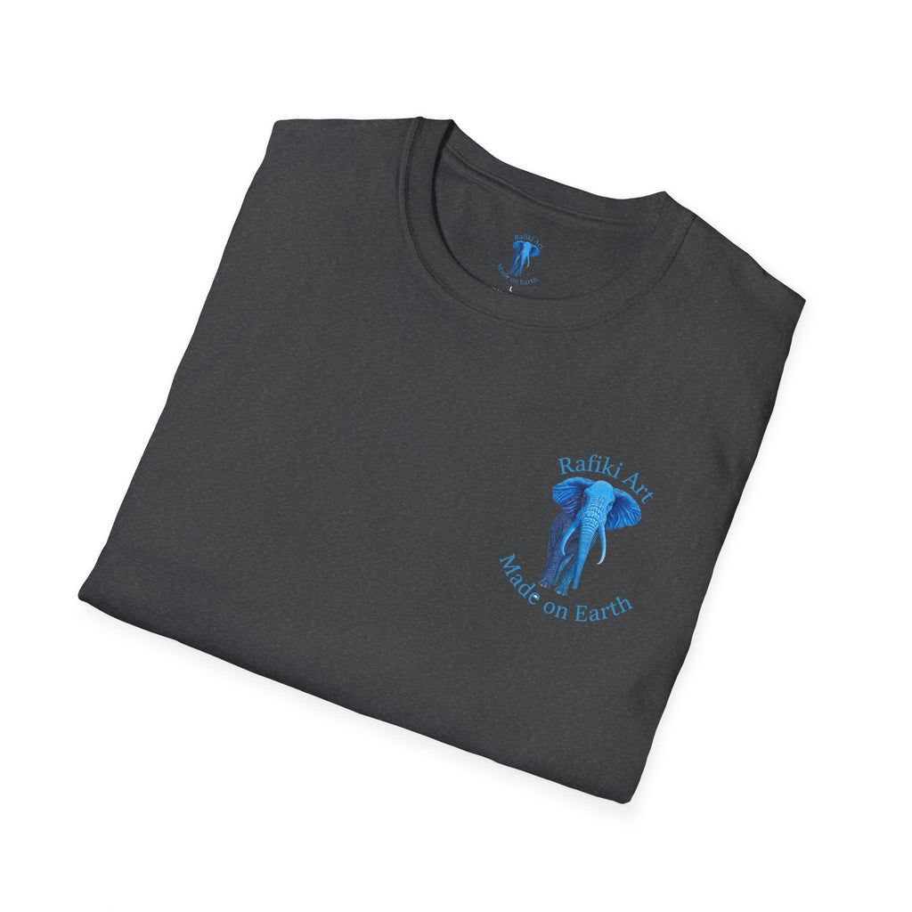 Safari Blue Elephant T-Shirt
