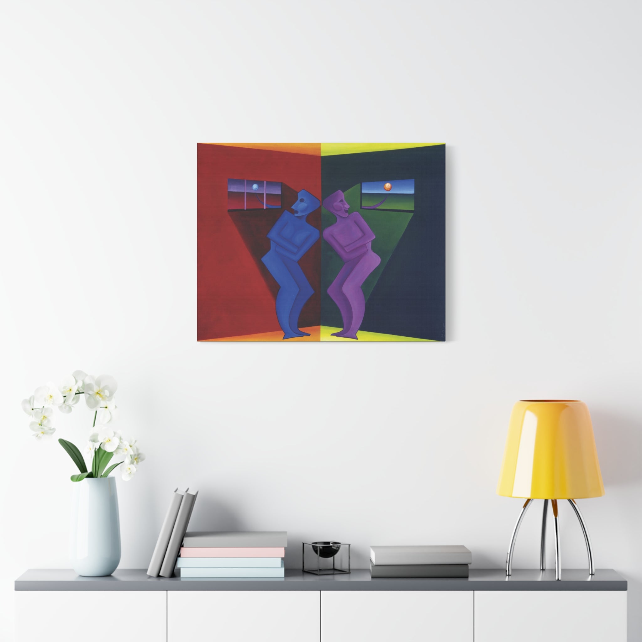 State Of Mind Stretched Canvas Print