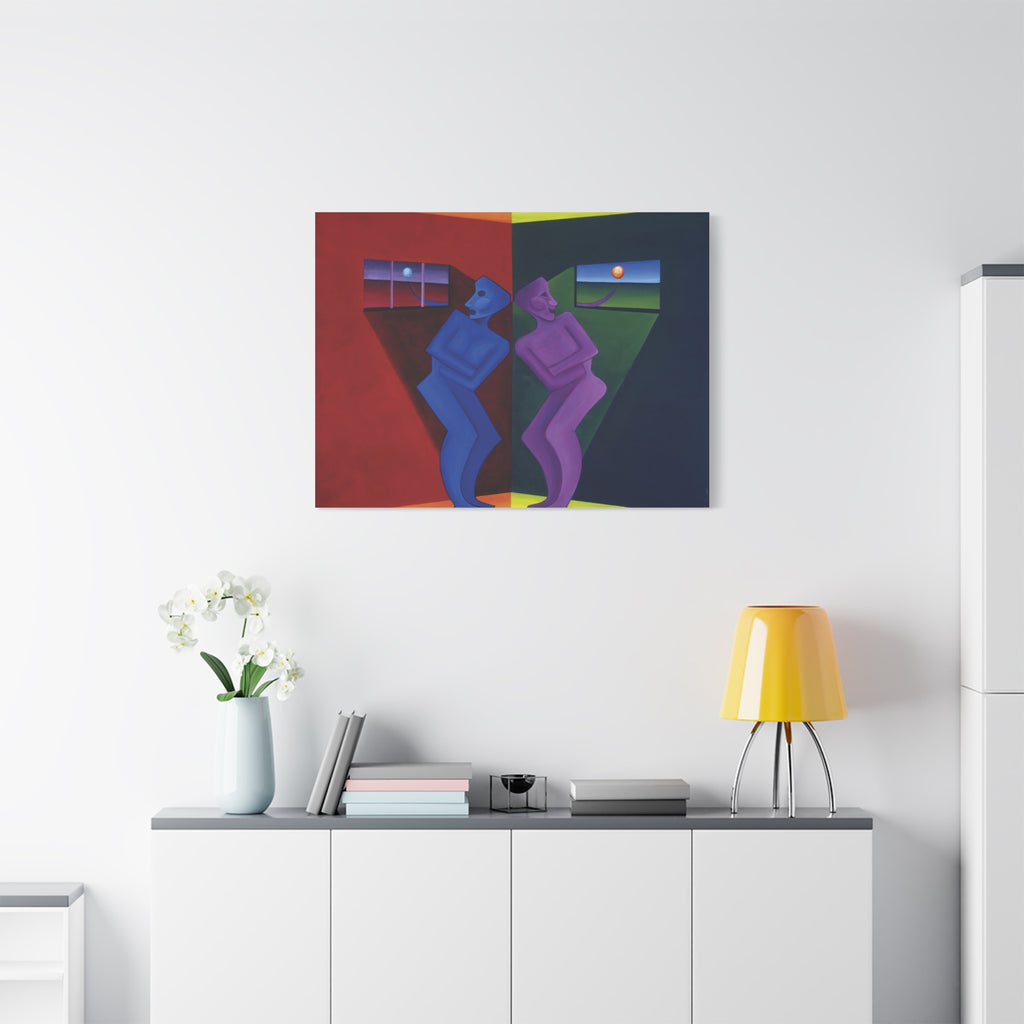 State Of Mind Stretched Canvas Print