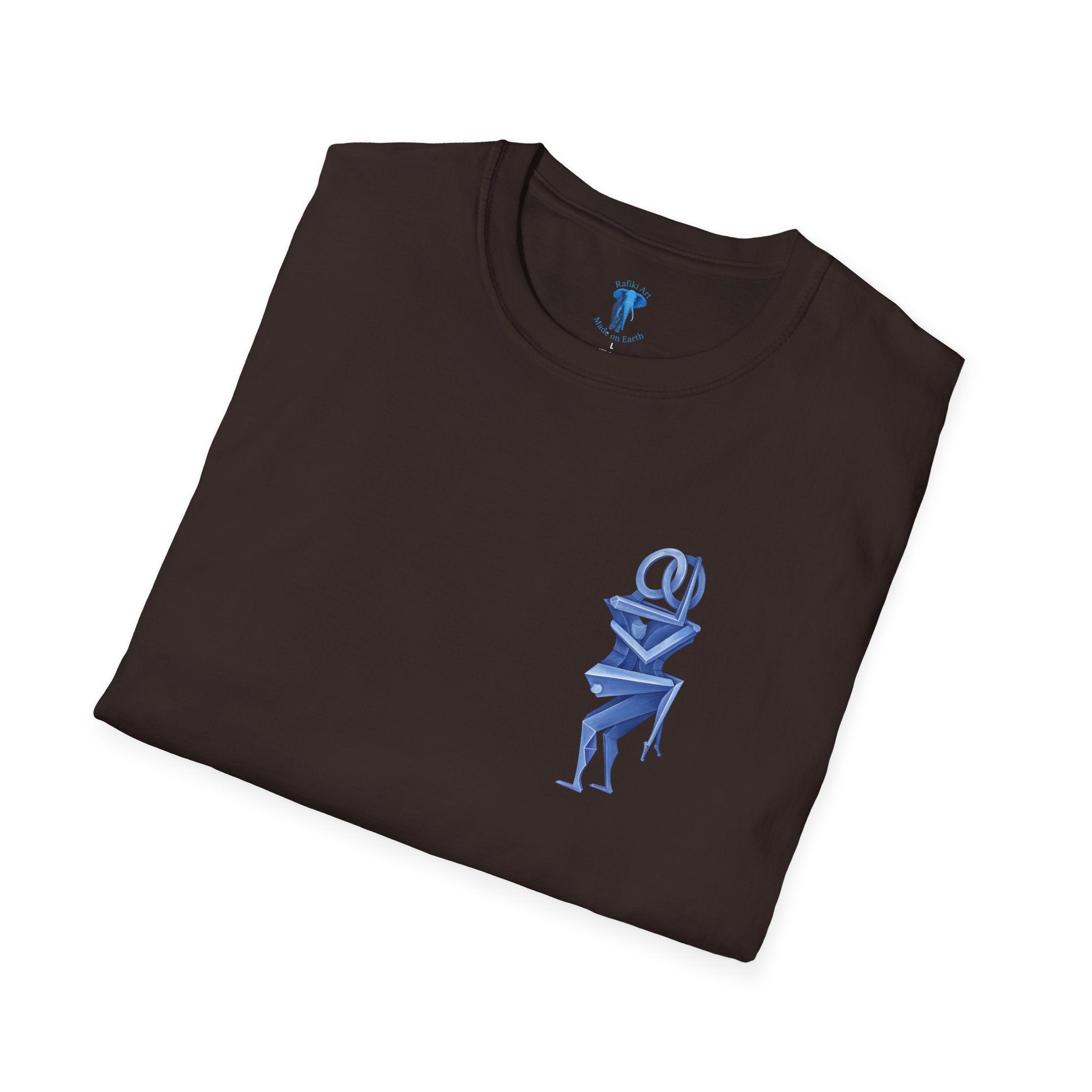 Blue Lovers Art Print T-Shirt