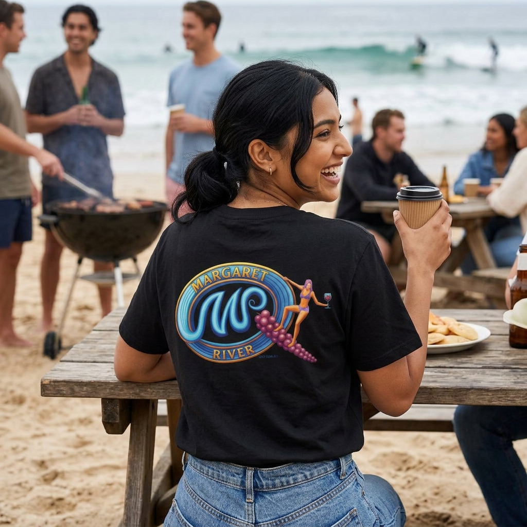 1E. Margaret River Surfing Vines T-Shirt