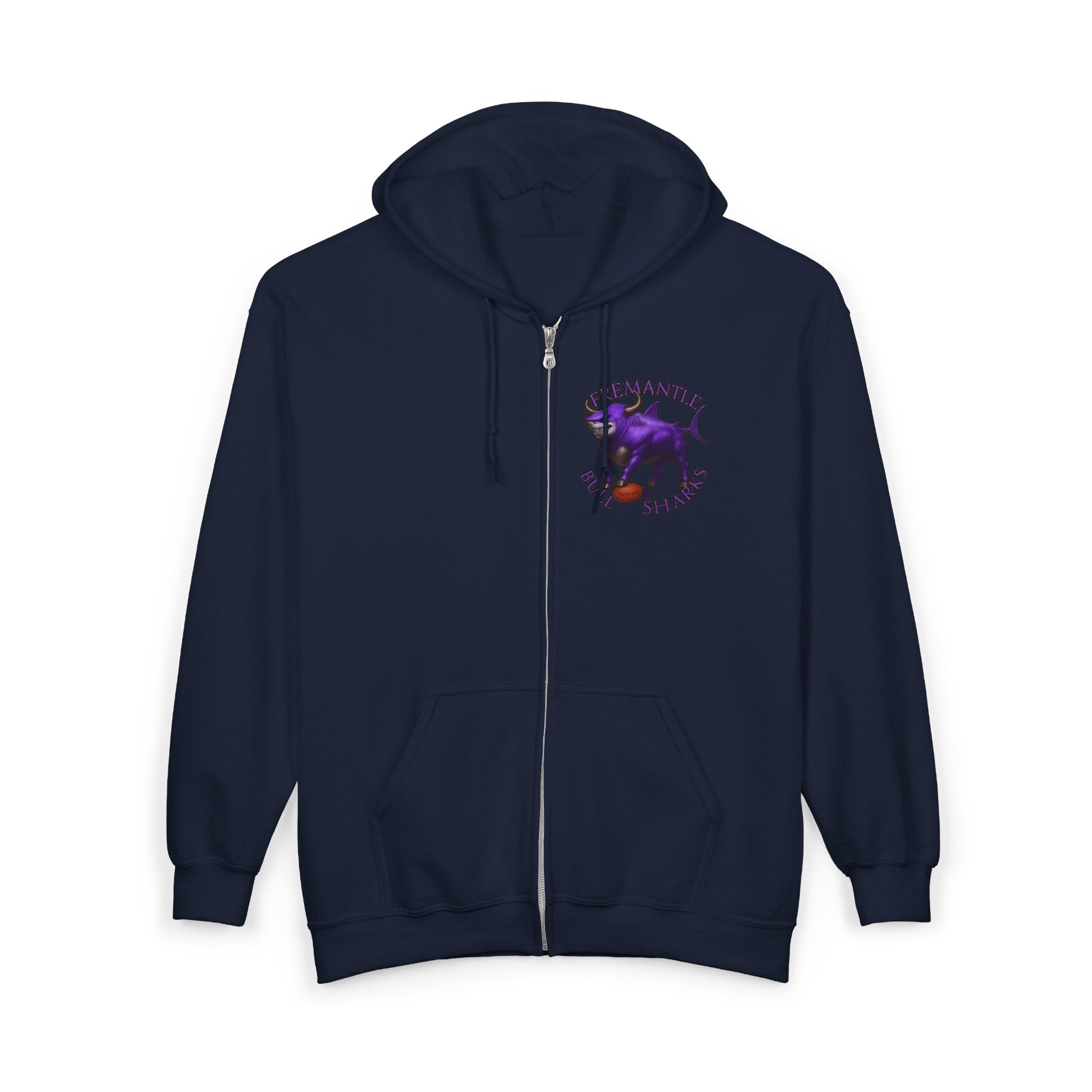 Fremantle Bull Sharks Zip Up Hoodie