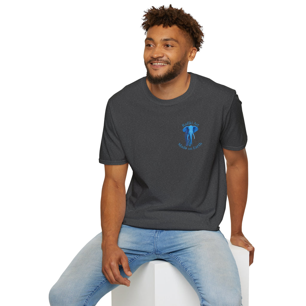 Safari Blue Elephant T-Shirt