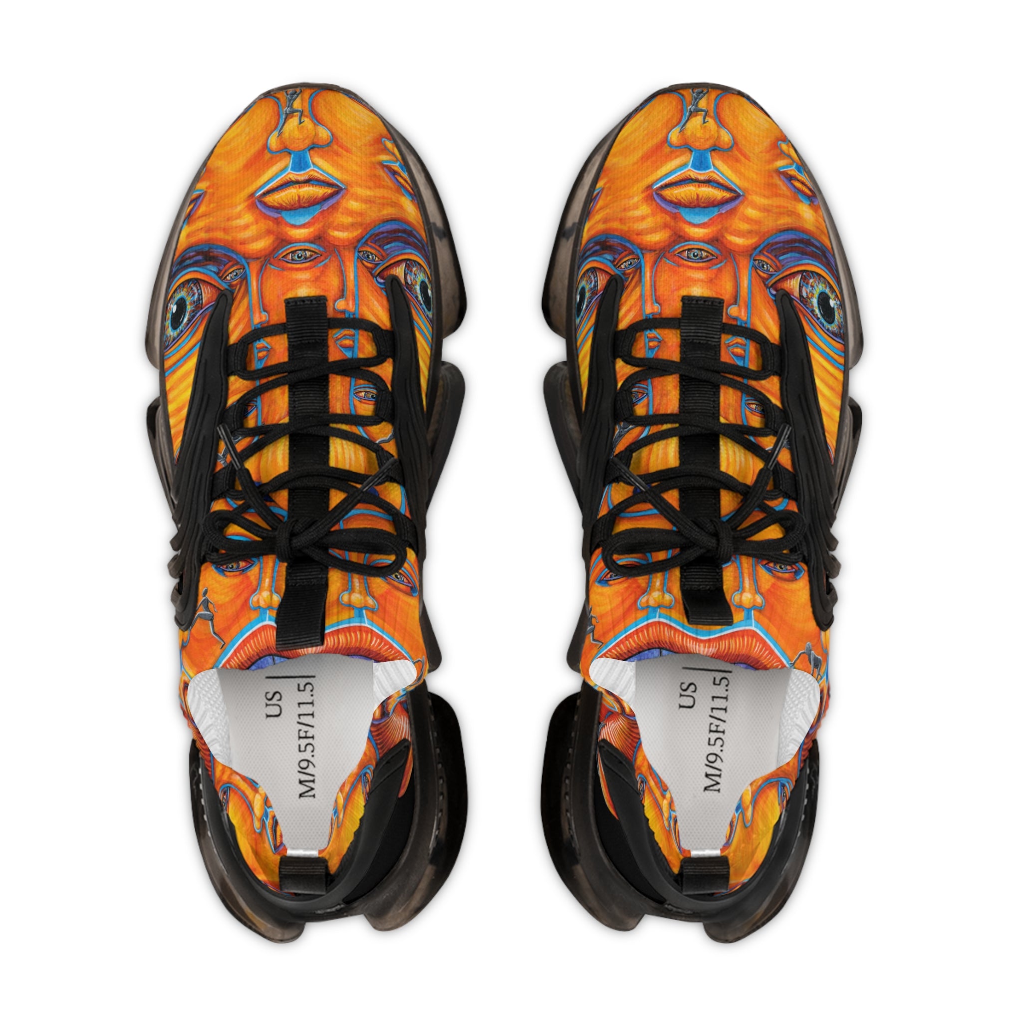 Surreal Escape 'My Mind' Men's Mesh Sneakers