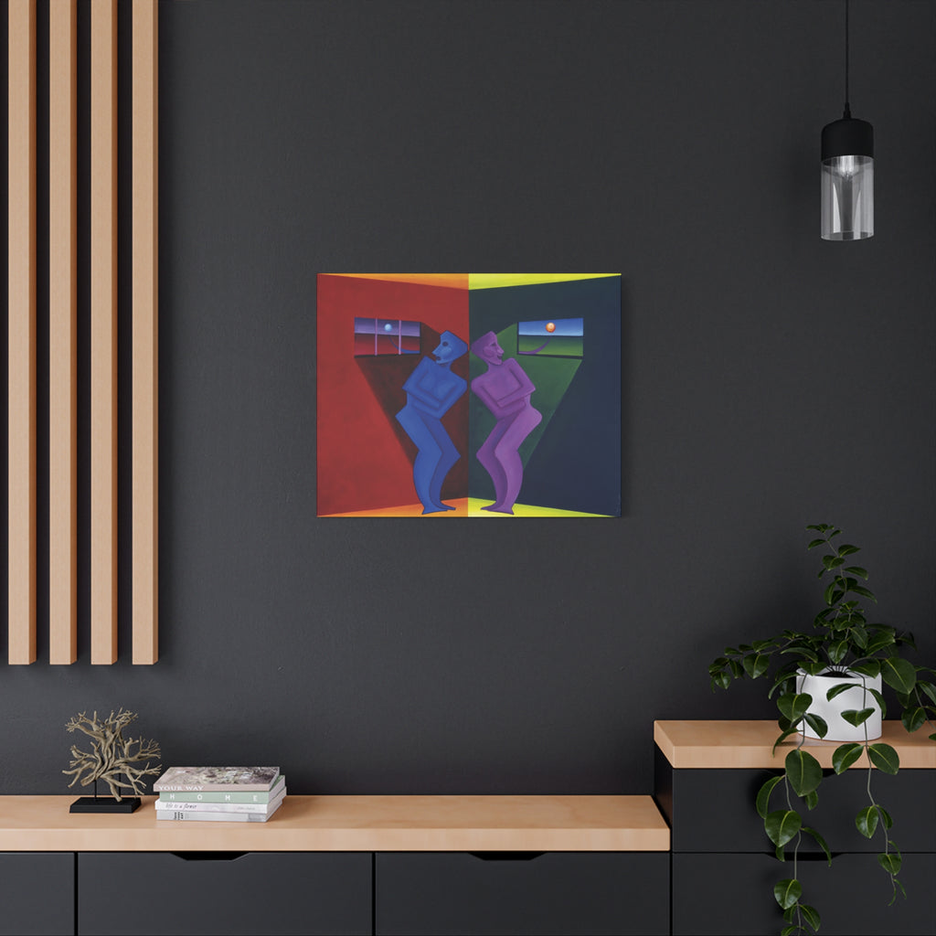 State Of Mind Stretched Canvas Print