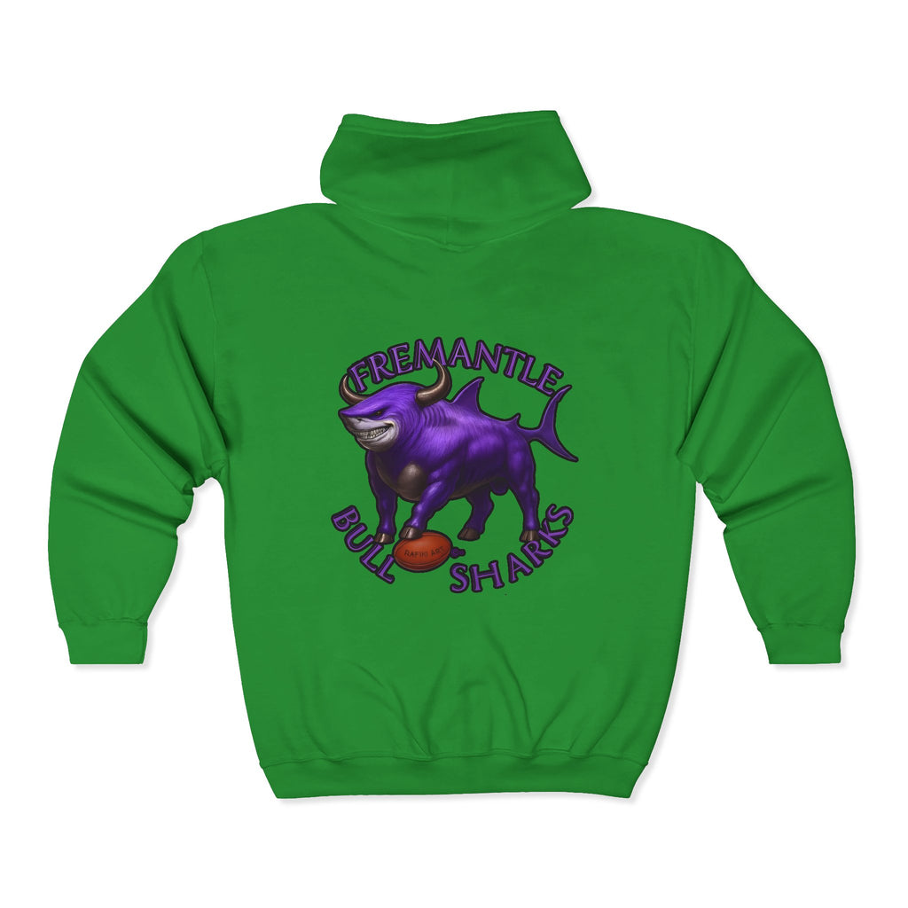 Fremantle Bull Sharks Zip Up Hoodie