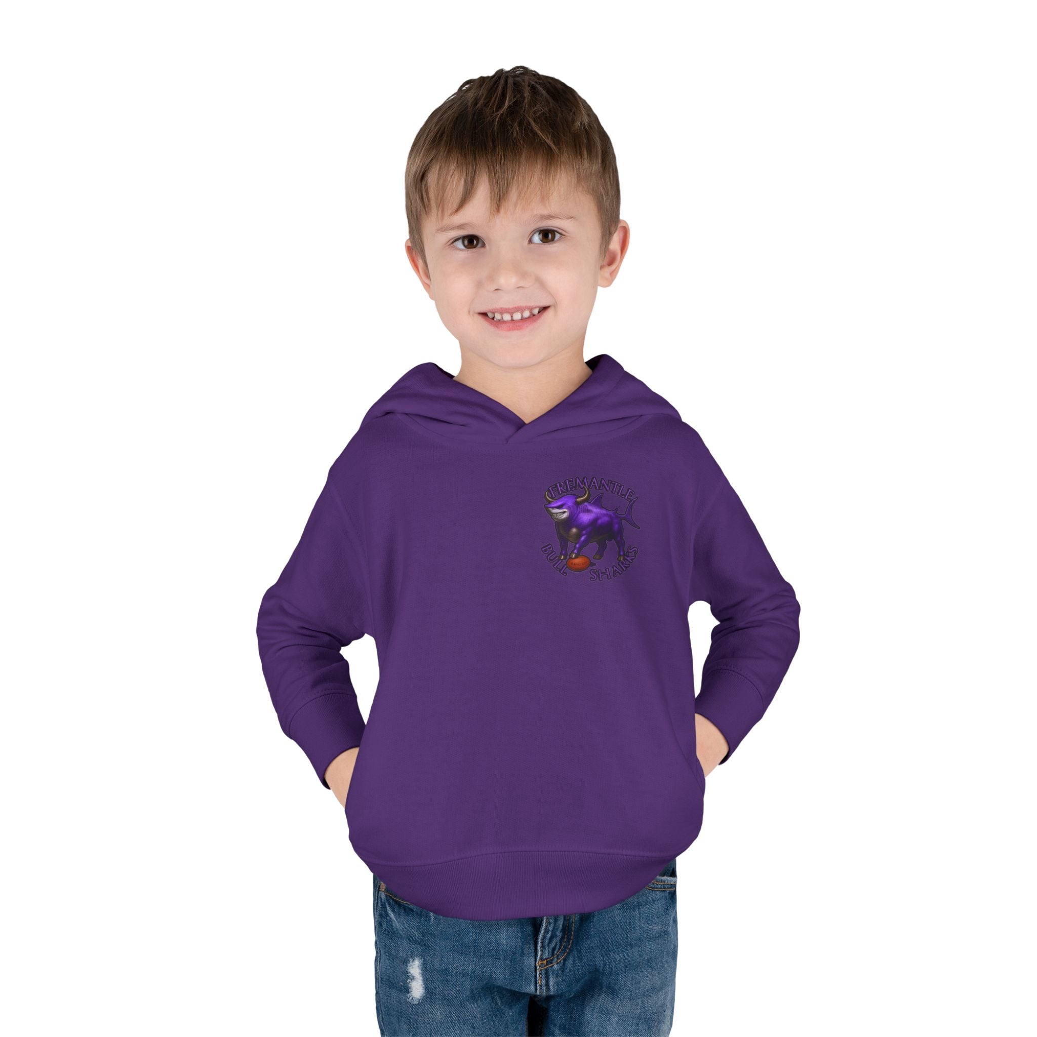 Kids- Toddler. Bull Sharks Hoodie.