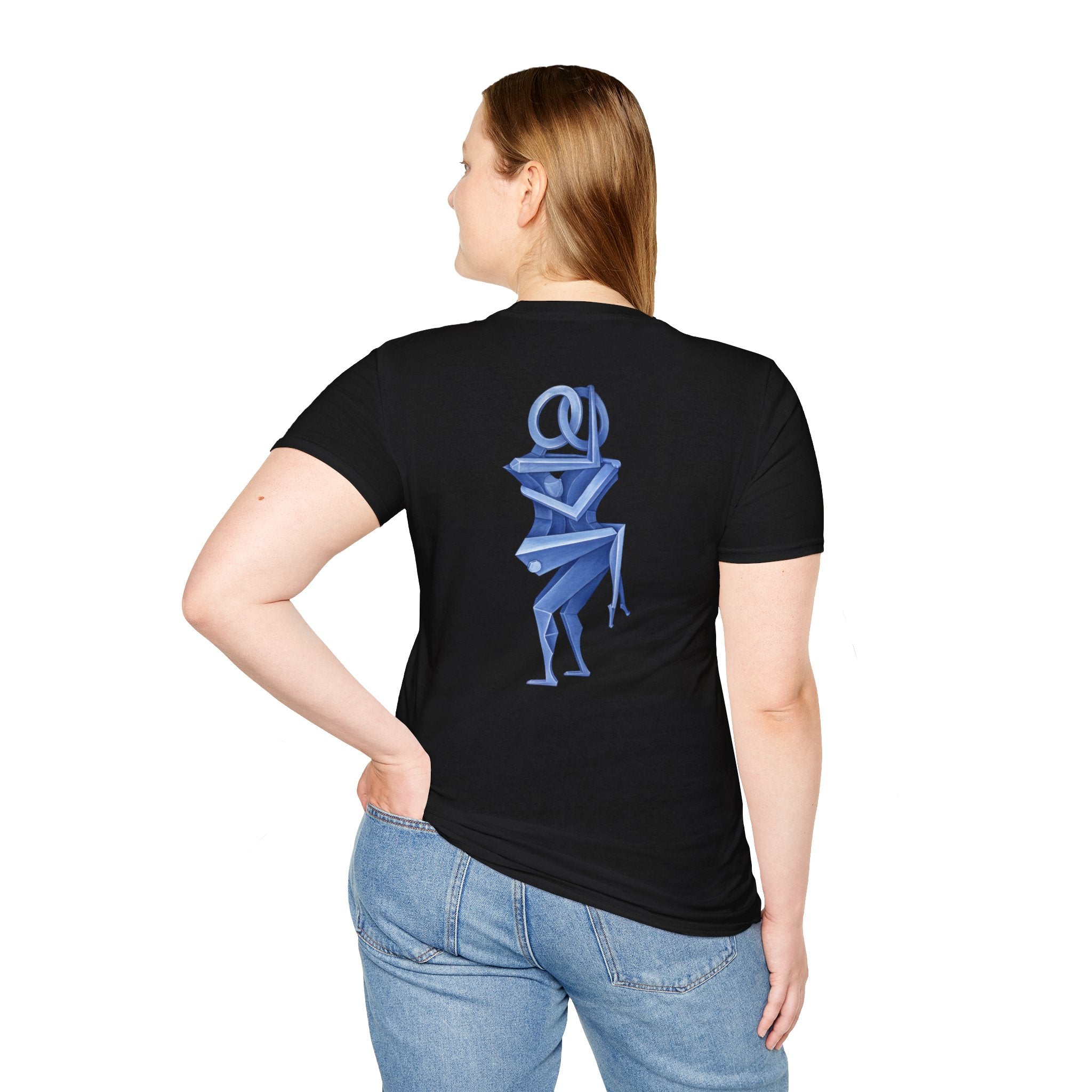 Blue Lovers Art Print T-Shirt