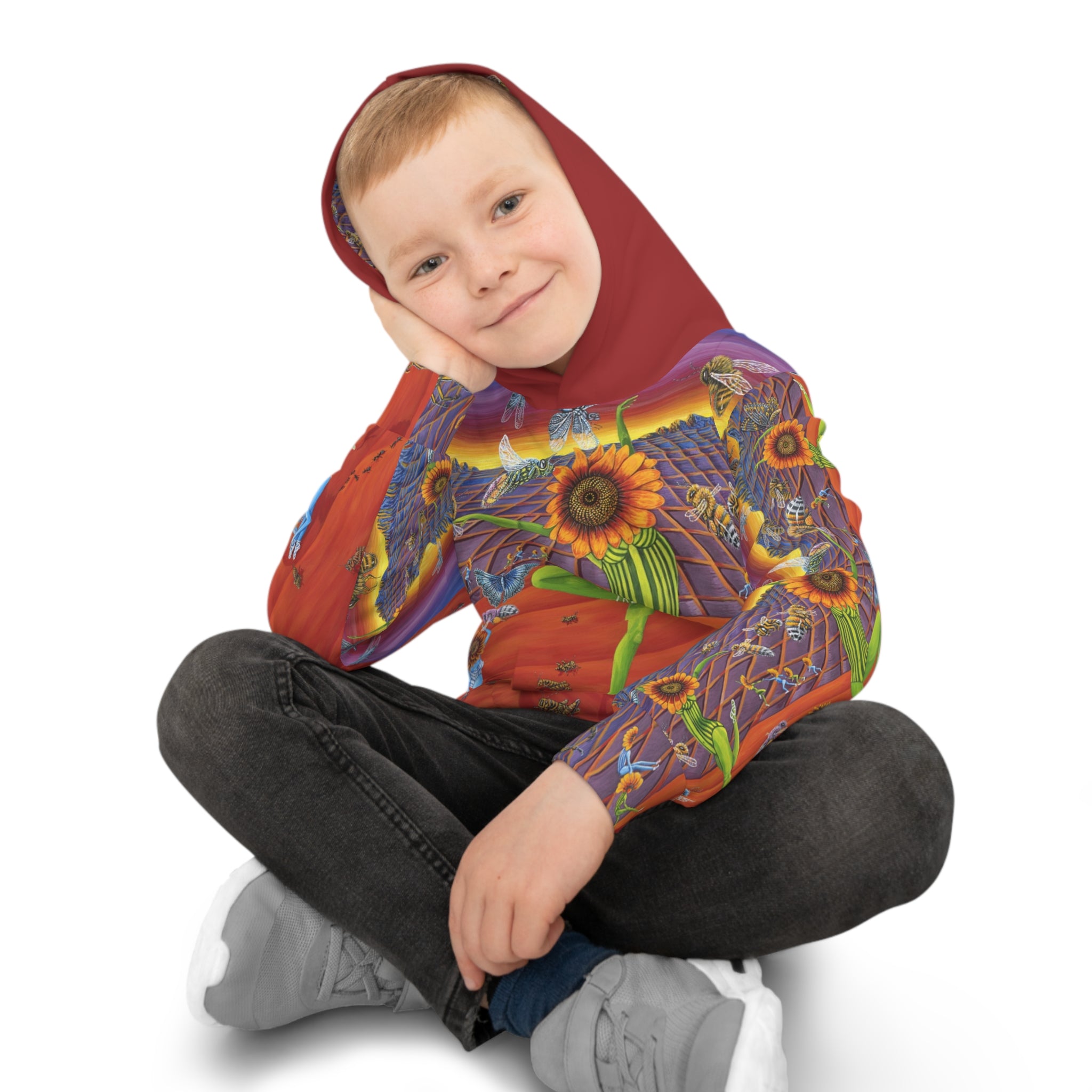 Kids Honey and the Bees Hoodie