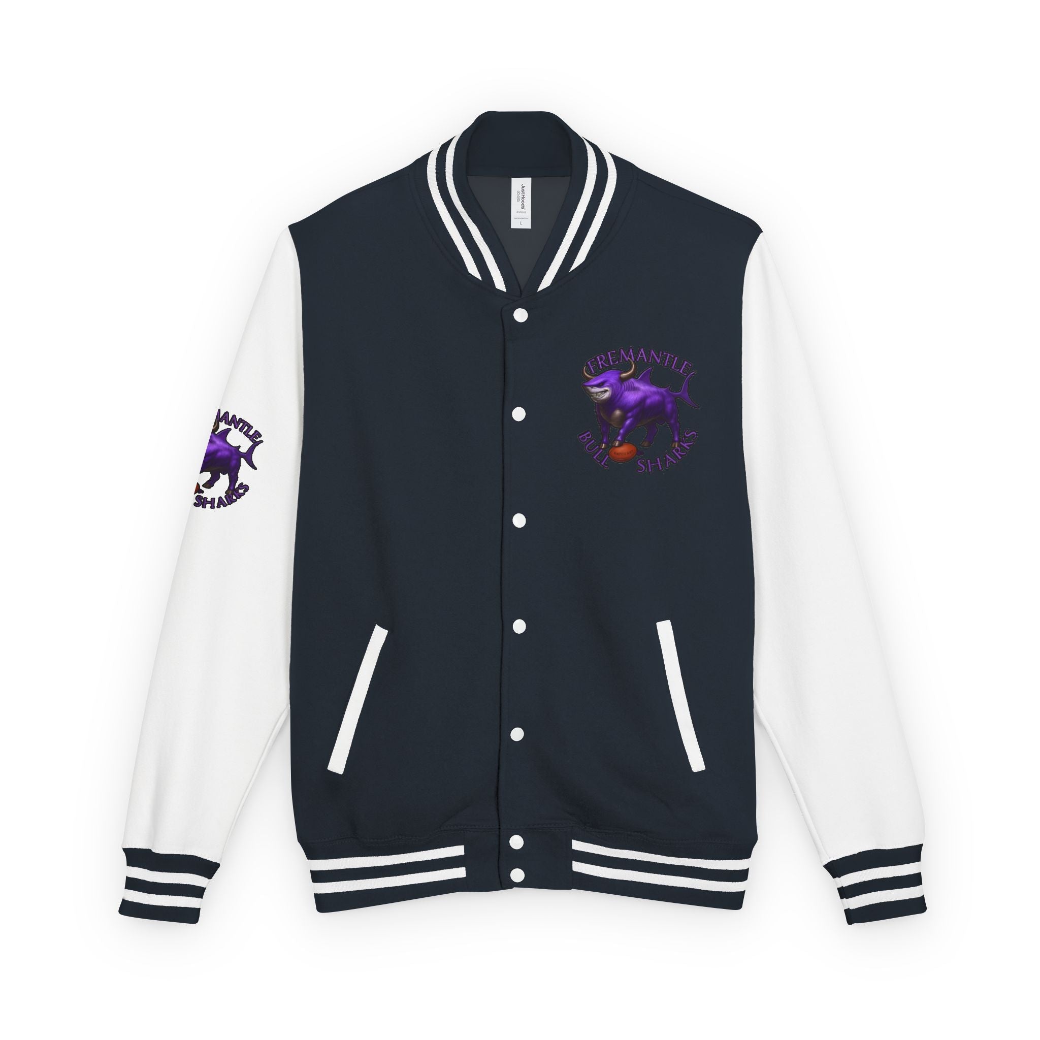 A Fremantle Bull Sharks Letterman Jacket