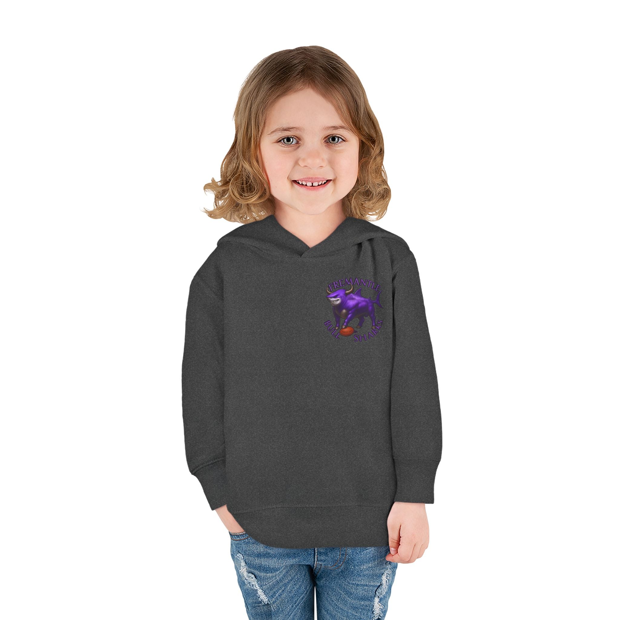 Kids- Toddler. Bull Sharks Hoodie.
