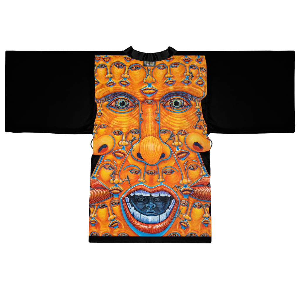 Escape My Mind' Long Sleeve Kimono Robe