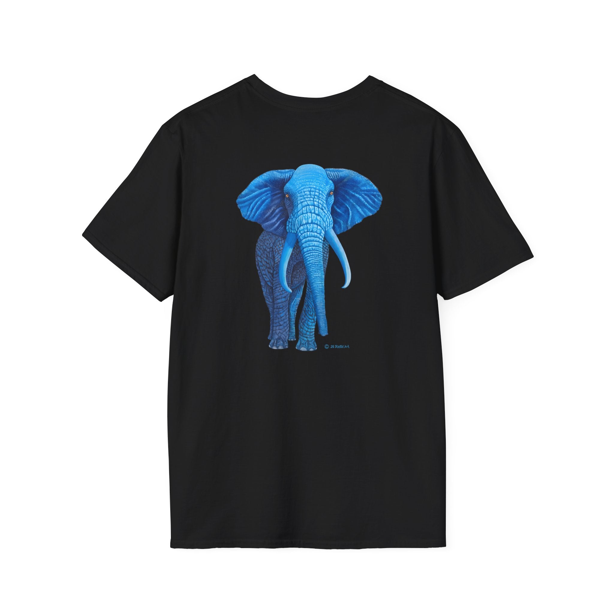 Safari Blue Elephant T-Shirt