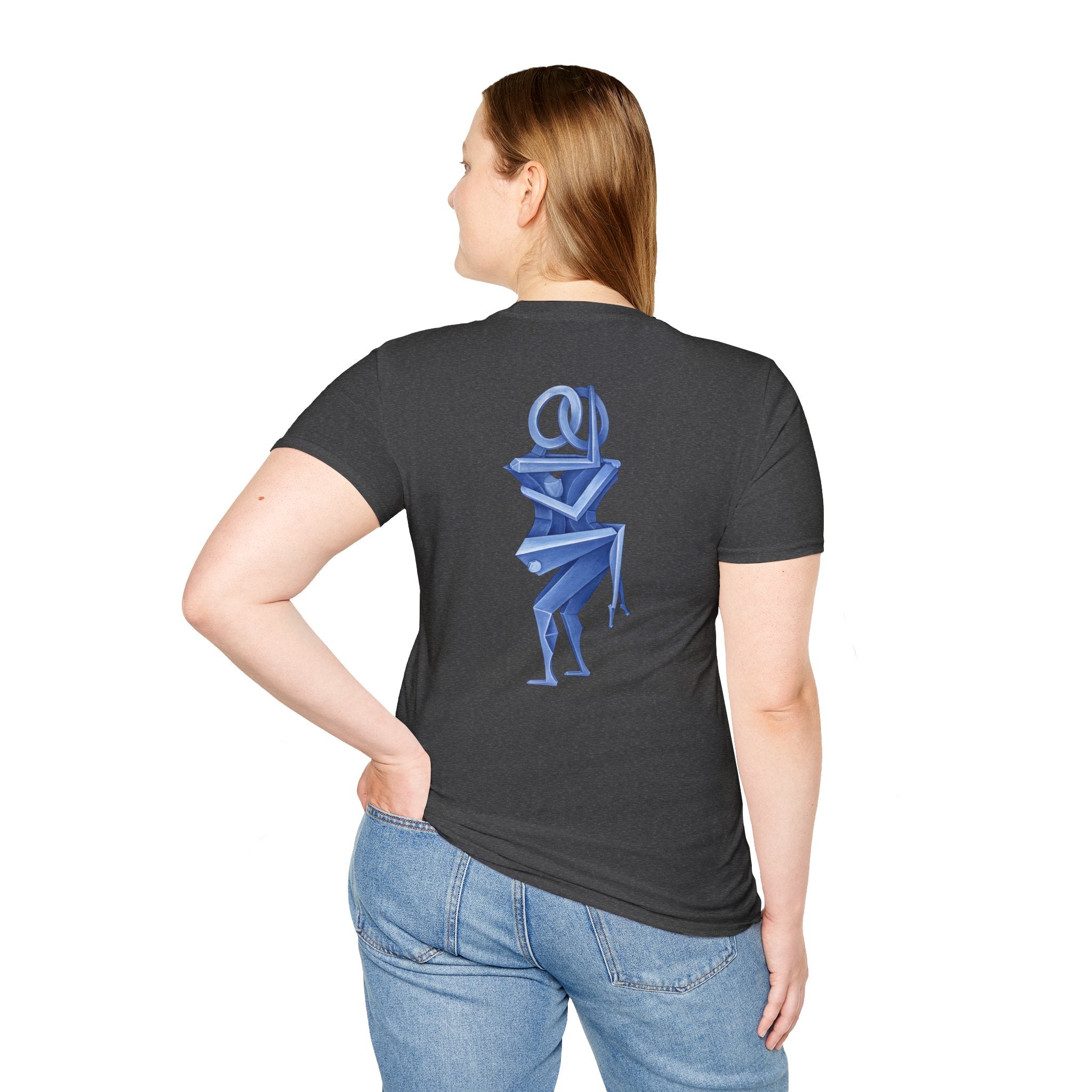 Blue Lovers Art Print T-Shirt