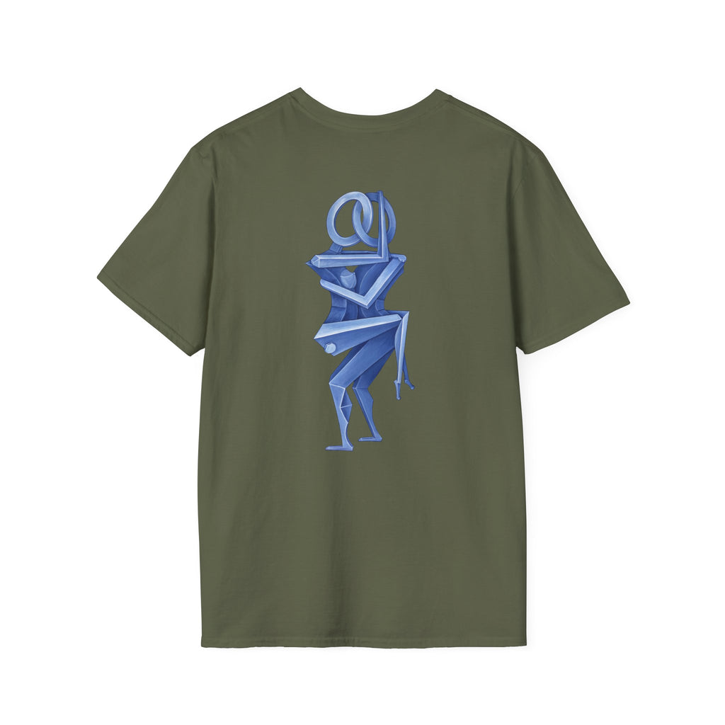 Blue Lovers Art Print T-Shirt